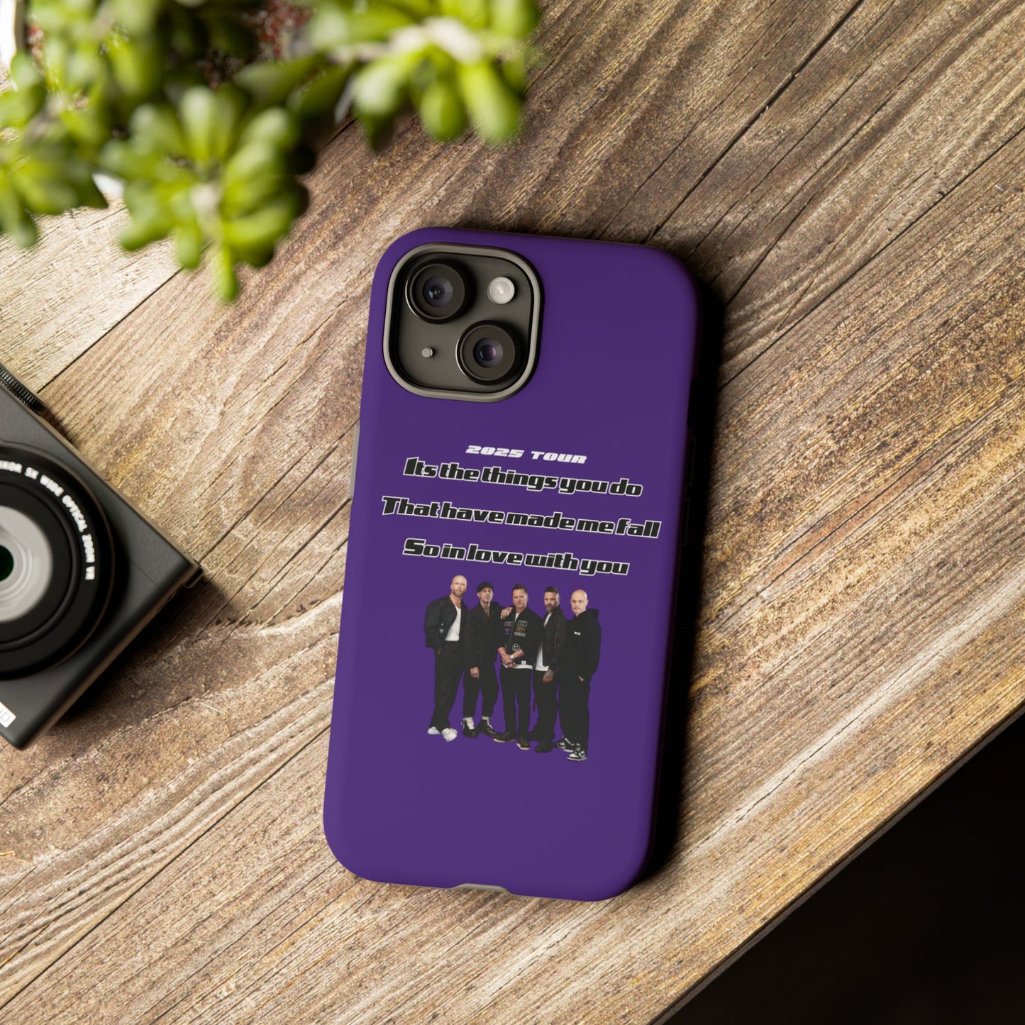 Original Five Fan Tough Case - 2025 Tour Edition unofficial Five boyband 5ive merchandise