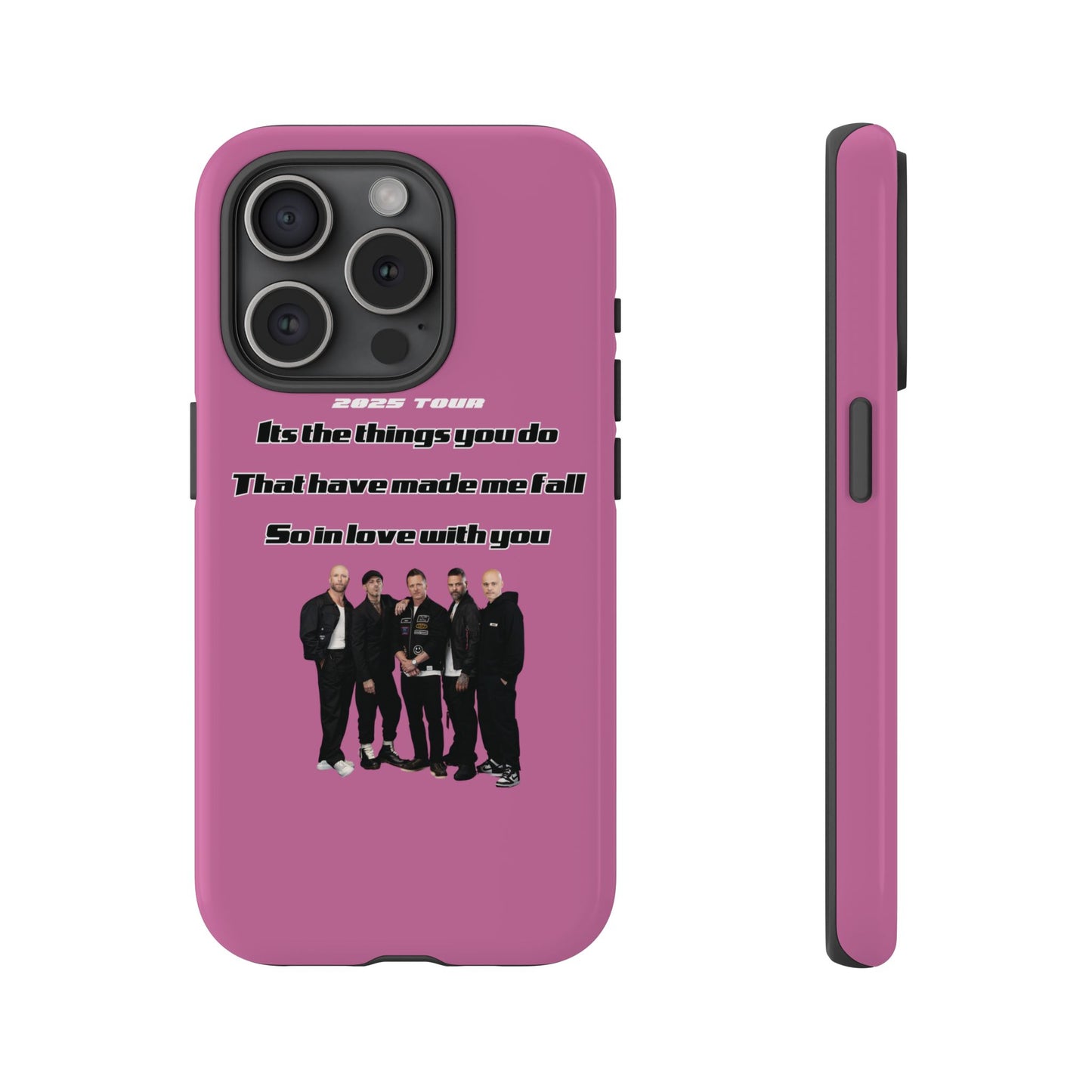 Original Five Fan Tough Case - 2025 Tour Edition unofficial Five boyband 5ive merchandise