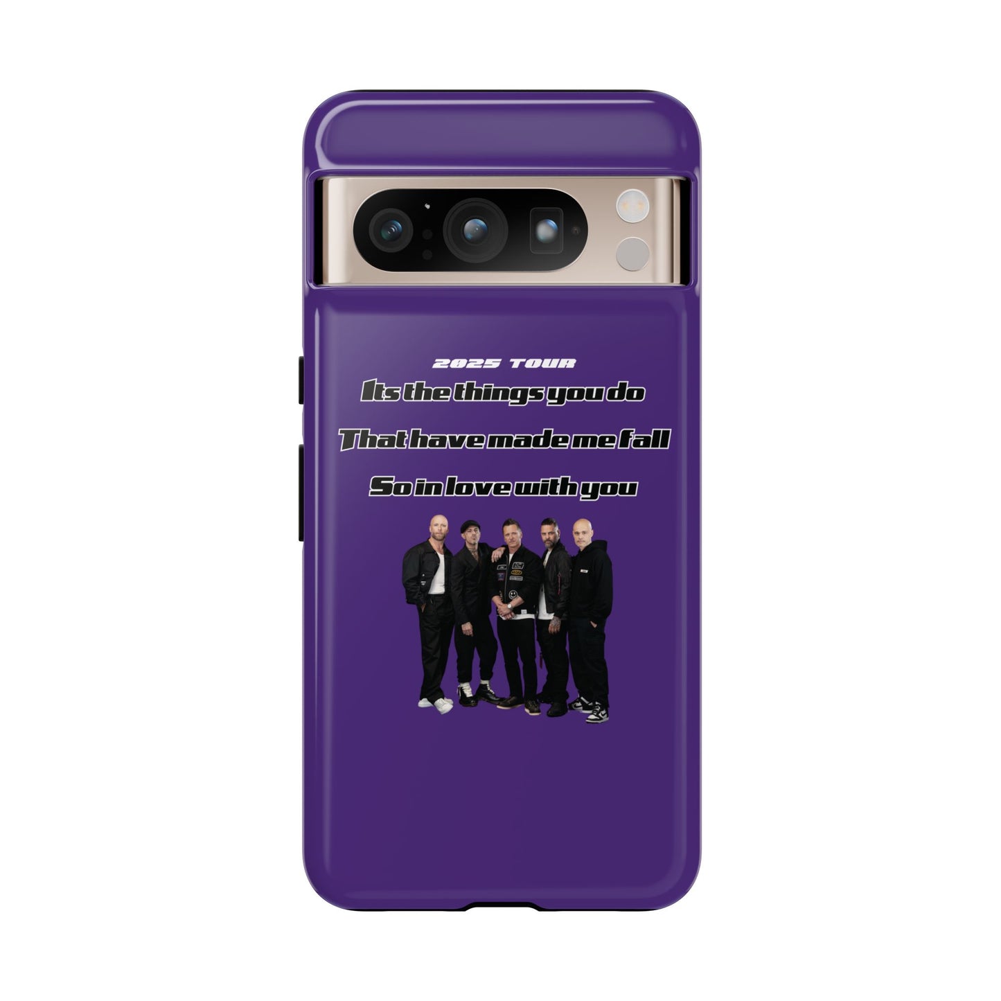 Original Five Fan Tough Case - 2025 Tour Edition unofficial Five boyband 5ive merchandise