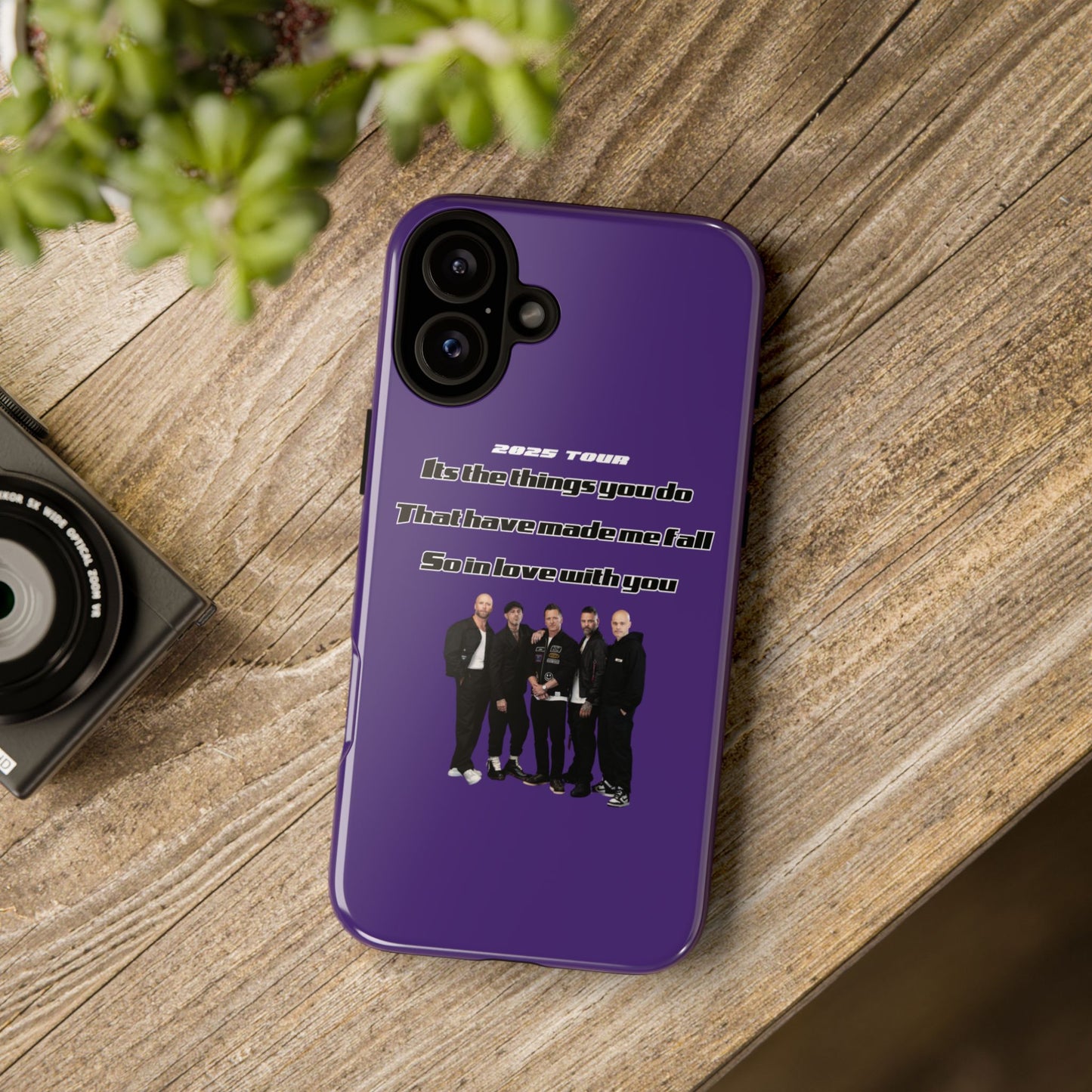 Original Five Fan Tough Case - 2025 Tour Edition unofficial Five boyband 5ive merchandise