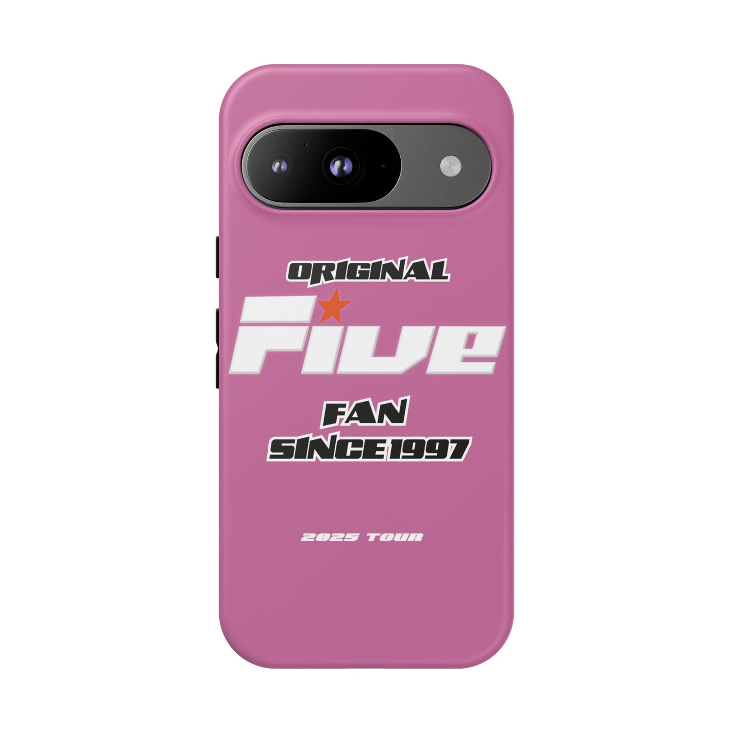Original Five Fan Tough Case - 2025 Tour Edition unofficial Five boyband 5ive merchandise