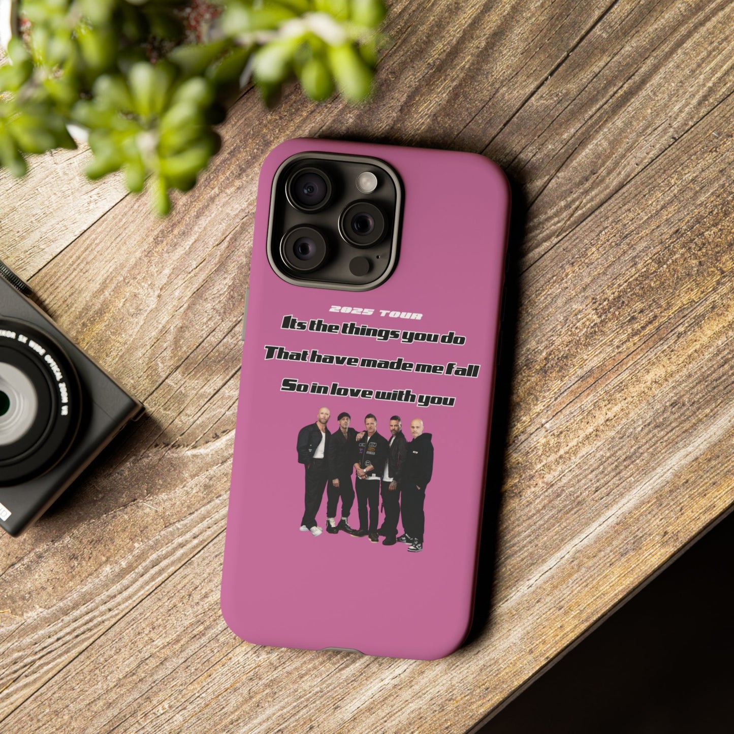 Original Five Fan Tough Case - 2025 Tour Edition unofficial Five boyband 5ive merchandise