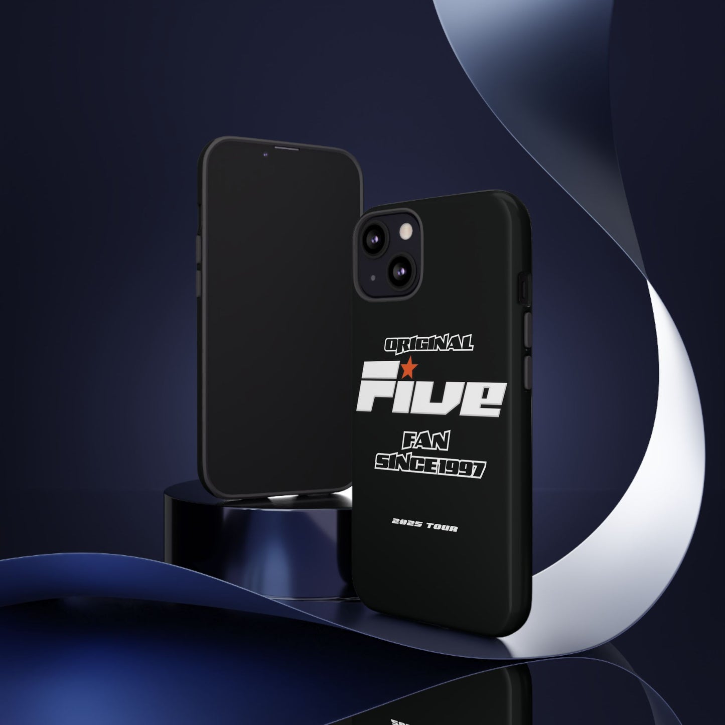 Original Five Fan Tough Case - 2025 Tour Edition unofficial Five boyband 5ive merchandise