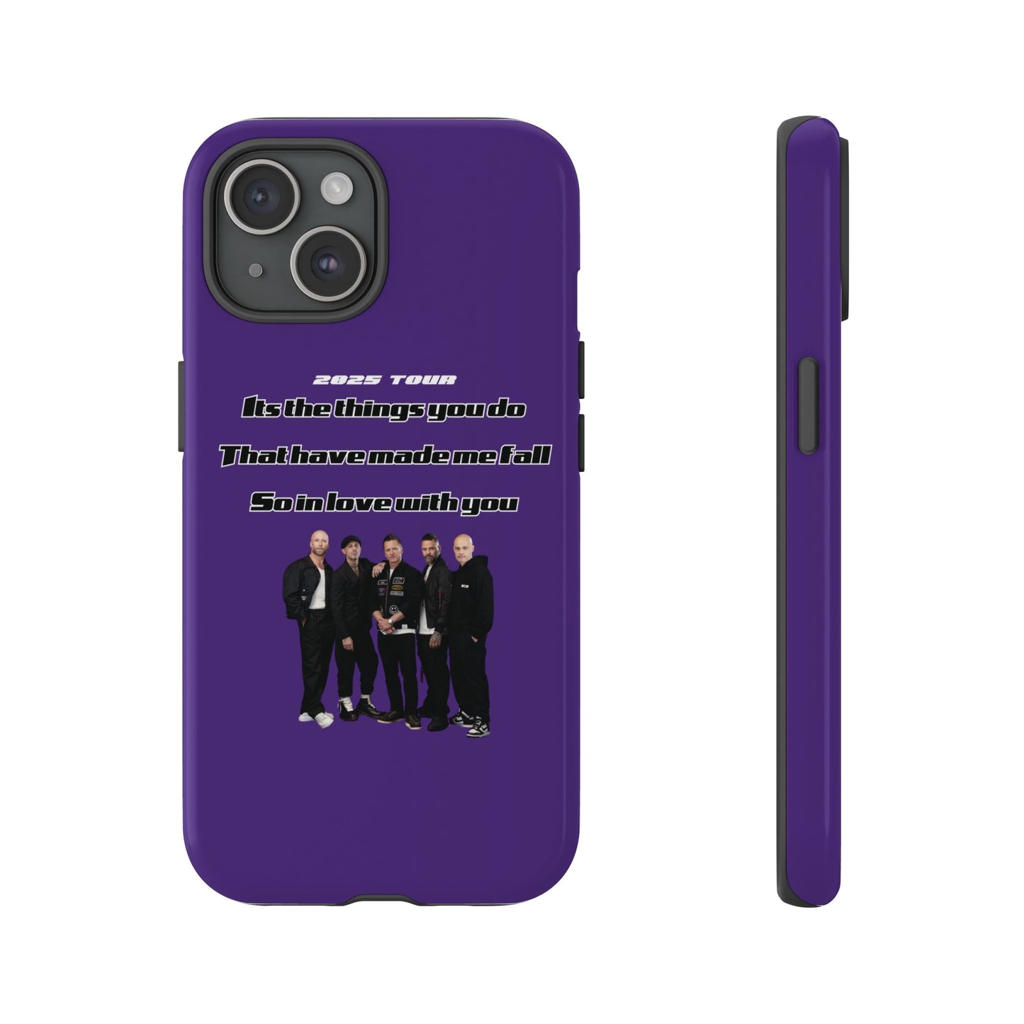 Original Five Fan Tough Case - 2025 Tour Edition unofficial Five boyband 5ive merchandise
