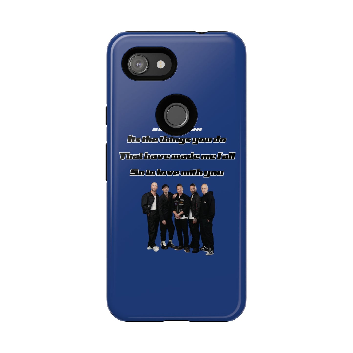 Original Five Fan Tough Case - 2025 Tour Edition unofficial Five boyband 5ive merchandise