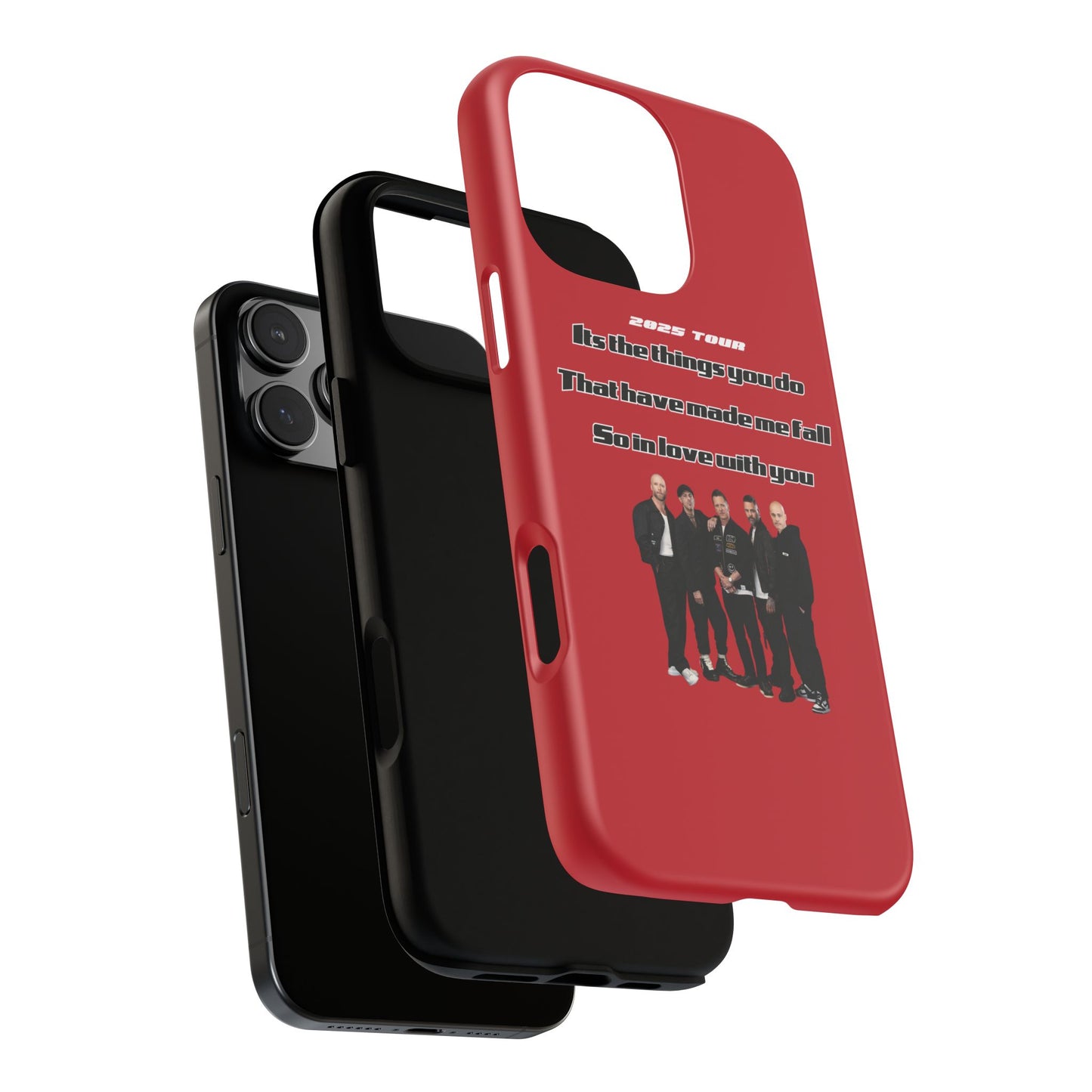 Original Five Fan Tough Case - 2025 Tour Edition unofficial Five boyband 5ive merchandise