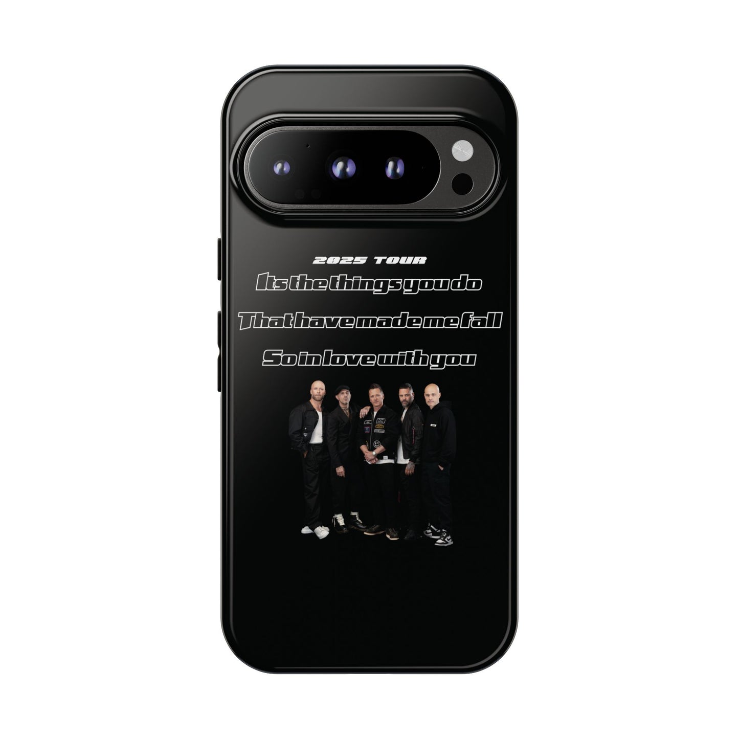 Original Five Fan Tough Case - 2025 Tour Edition unofficial Five boyband 5ive merchandise