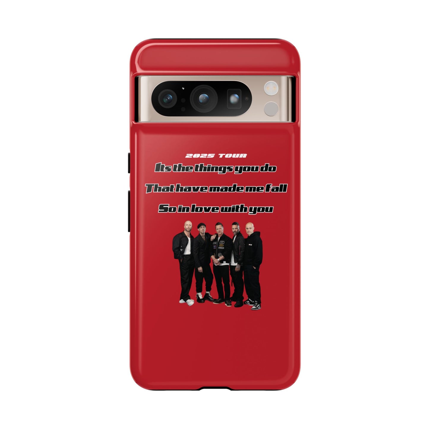 Original Five Fan Tough Case - 2025 Tour Edition unofficial Five boyband 5ive merchandise