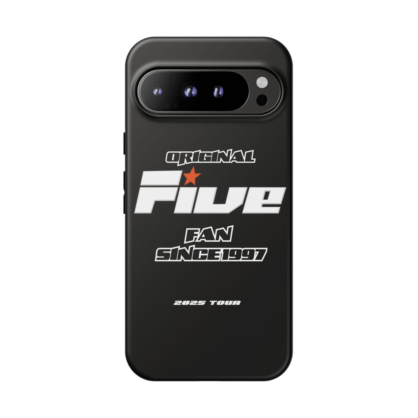 Original Five Fan Tough Case - 2025 Tour Edition unofficial Five boyband 5ive merchandise