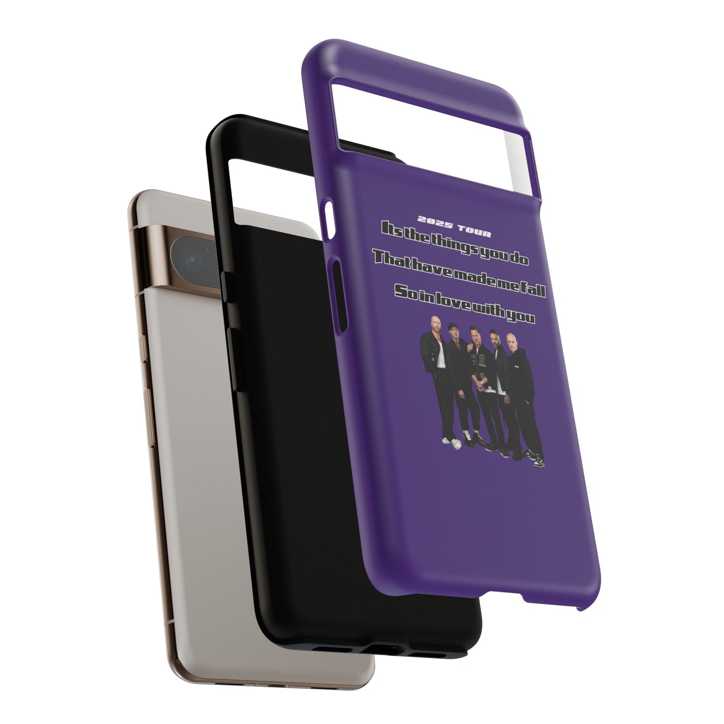 Original Five Fan Tough Case - 2025 Tour Edition unofficial Five boyband 5ive merchandise