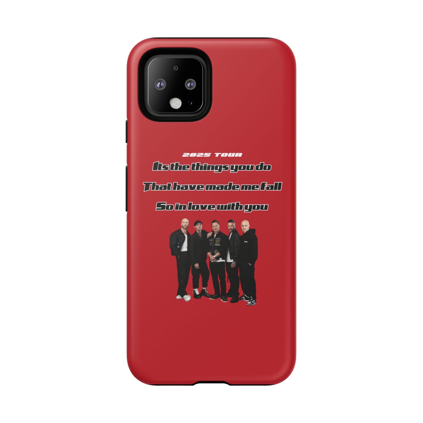 Original Five Fan Tough Case - 2025 Tour Edition unofficial Five boyband 5ive merchandise