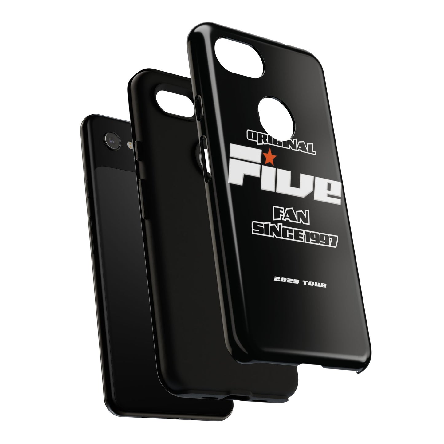 Original Five Fan Tough Case - 2025 Tour Edition unofficial Five boyband 5ive merchandise