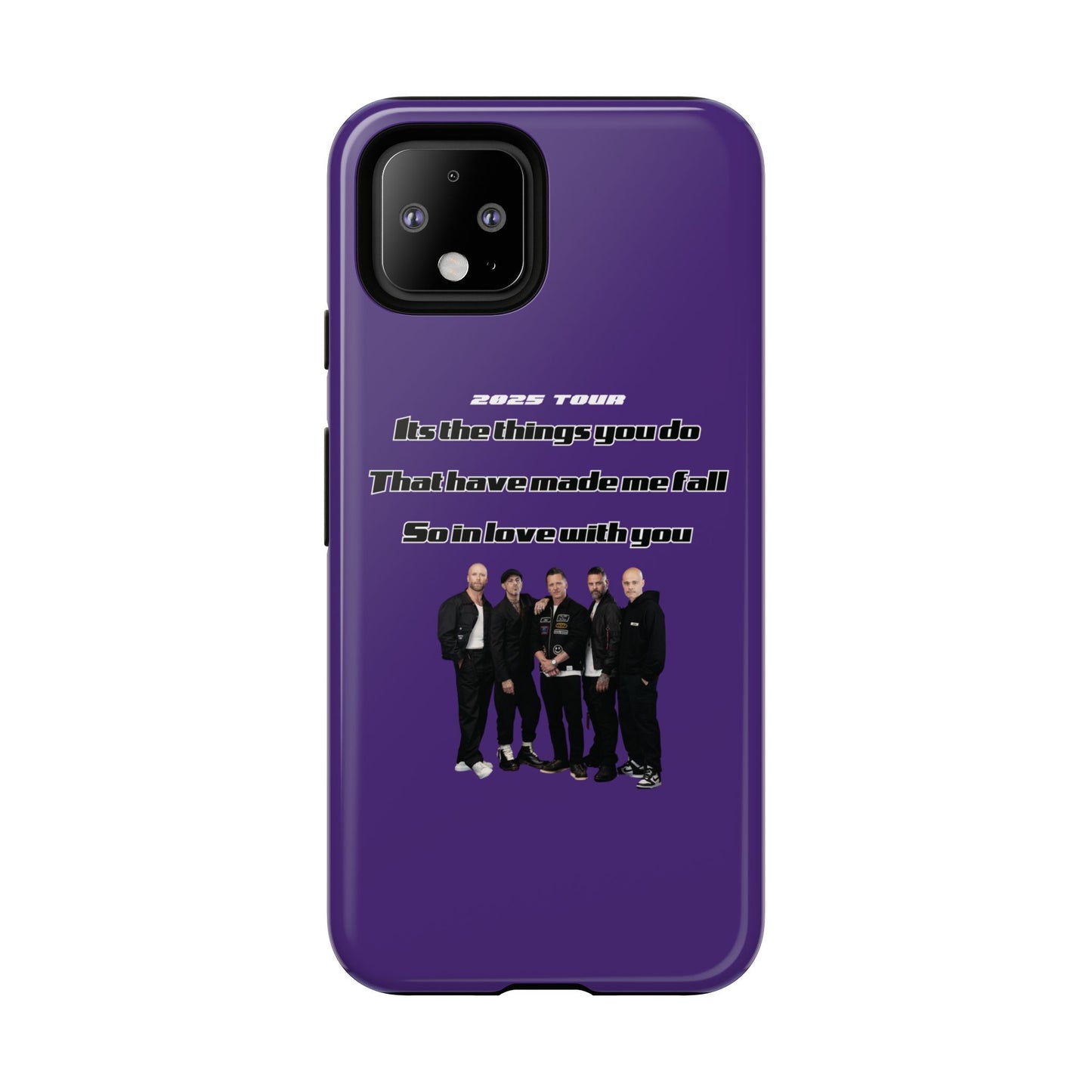 Original Five Fan Tough Case - 2025 Tour Edition unofficial Five boyband 5ive merchandise