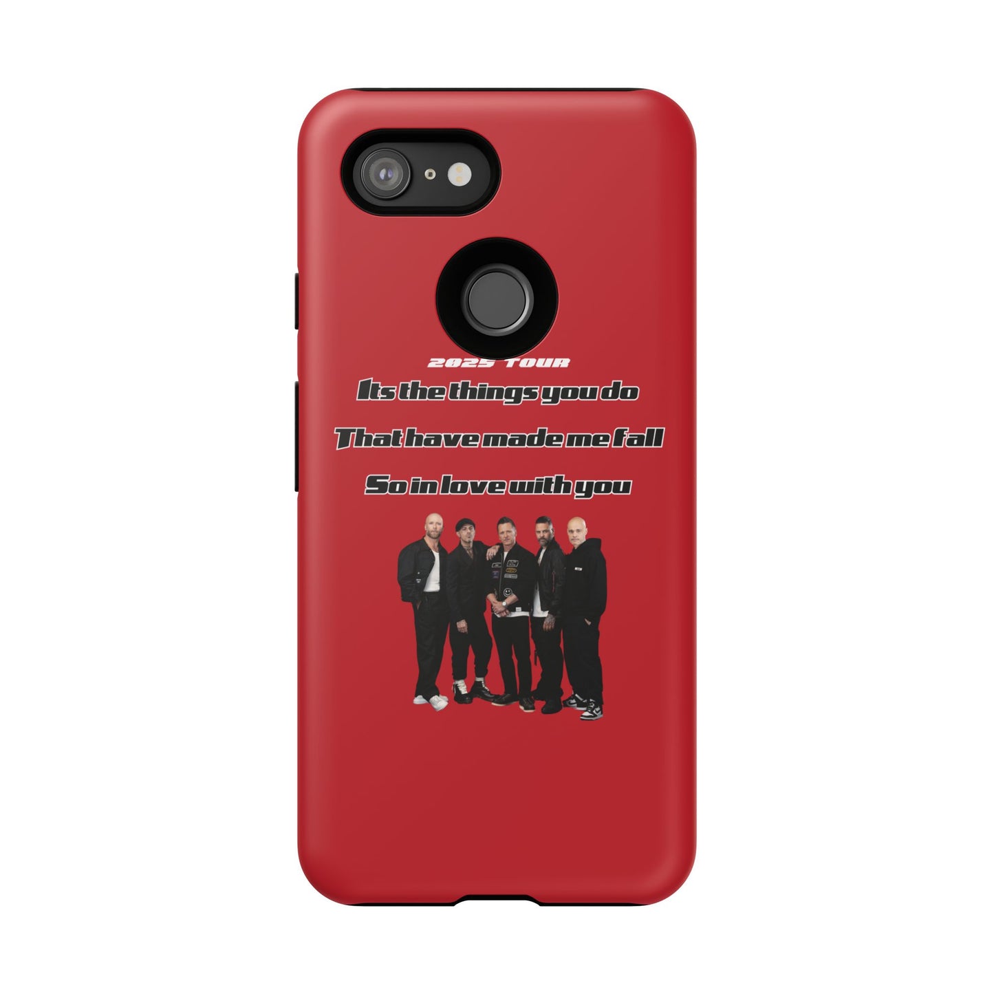 Original Five Fan Tough Case - 2025 Tour Edition unofficial Five boyband 5ive merchandise