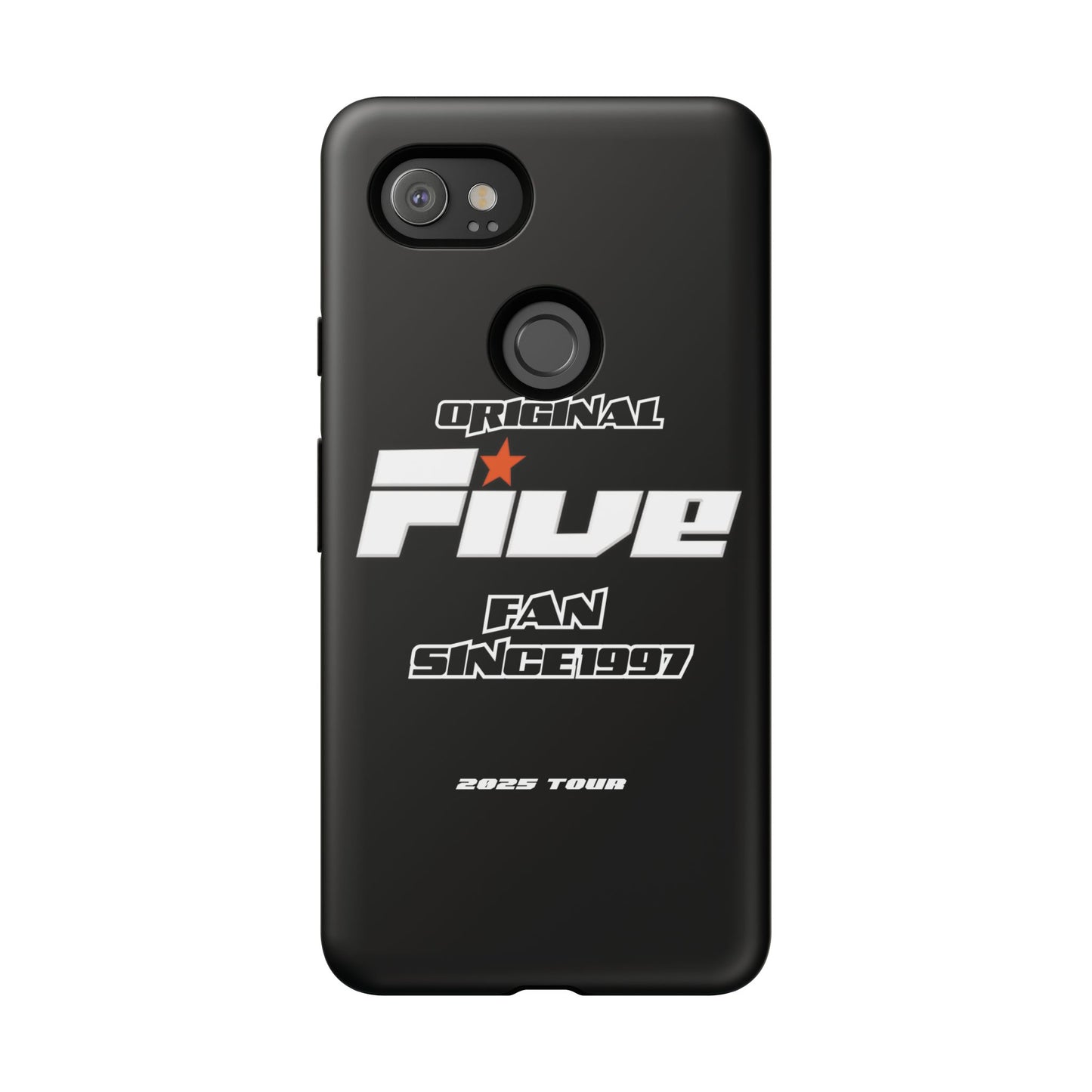 Original Five Fan Tough Case - 2025 Tour Edition unofficial Five boyband 5ive merchandise