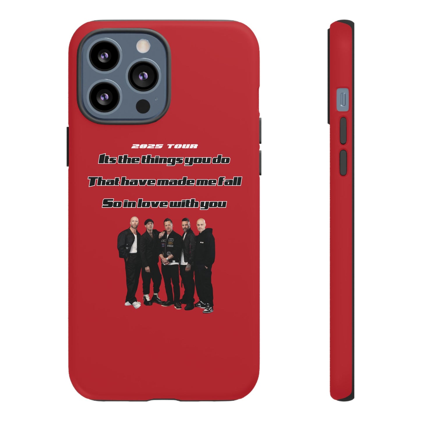 Original Five Fan Tough Case - 2025 Tour Edition unofficial Five boyband 5ive merchandise