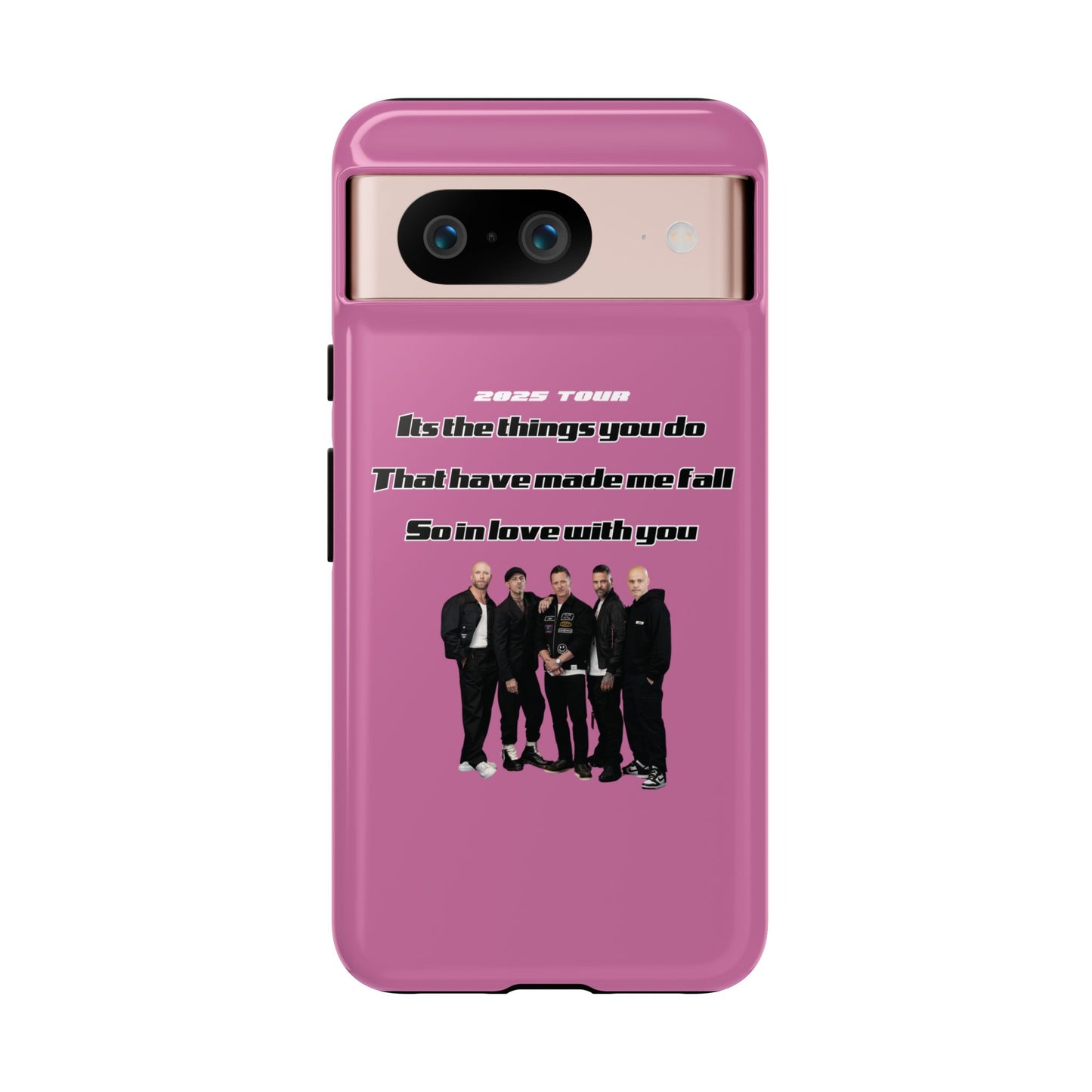 Original Five Fan Tough Case - 2025 Tour Edition unofficial Five boyband 5ive merchandise