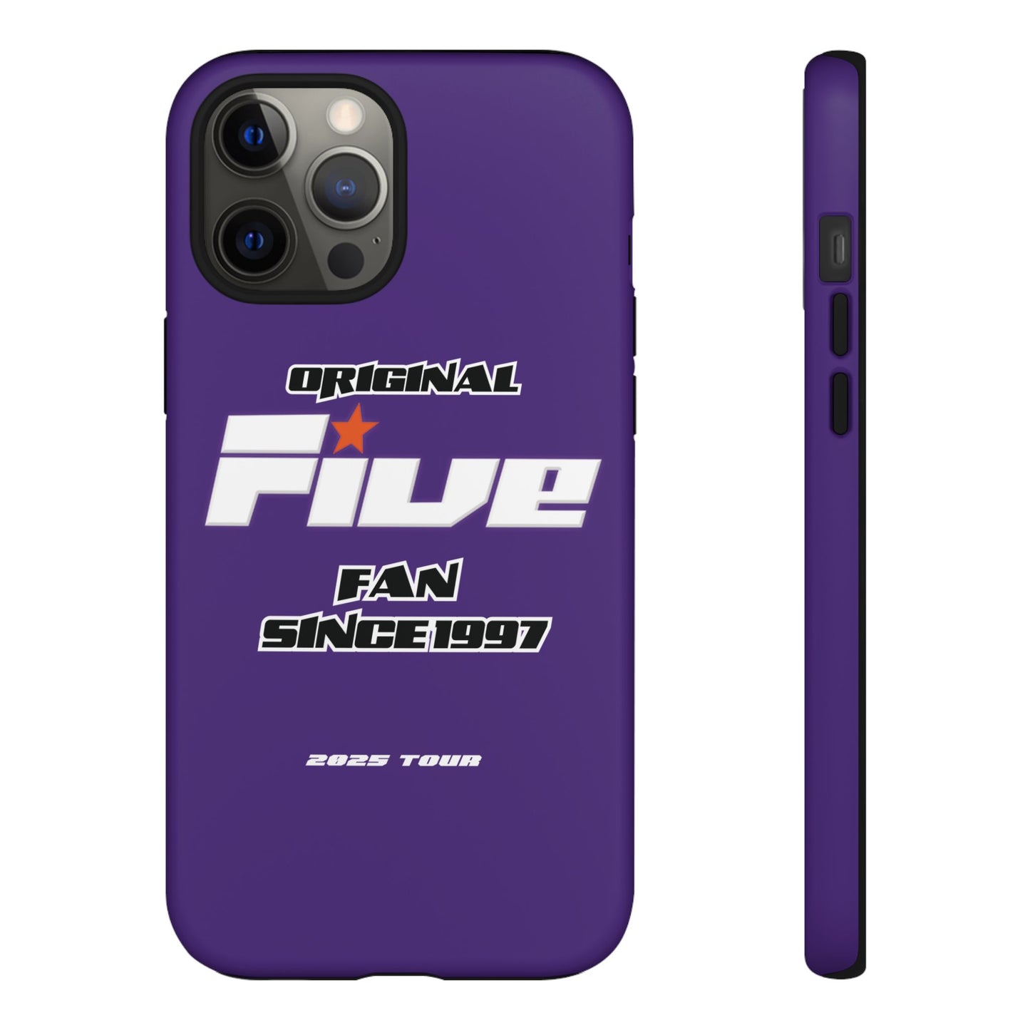 Original Five Fan Tough Case - 2025 Tour Edition unofficial Five boyband 5ive merchandise
