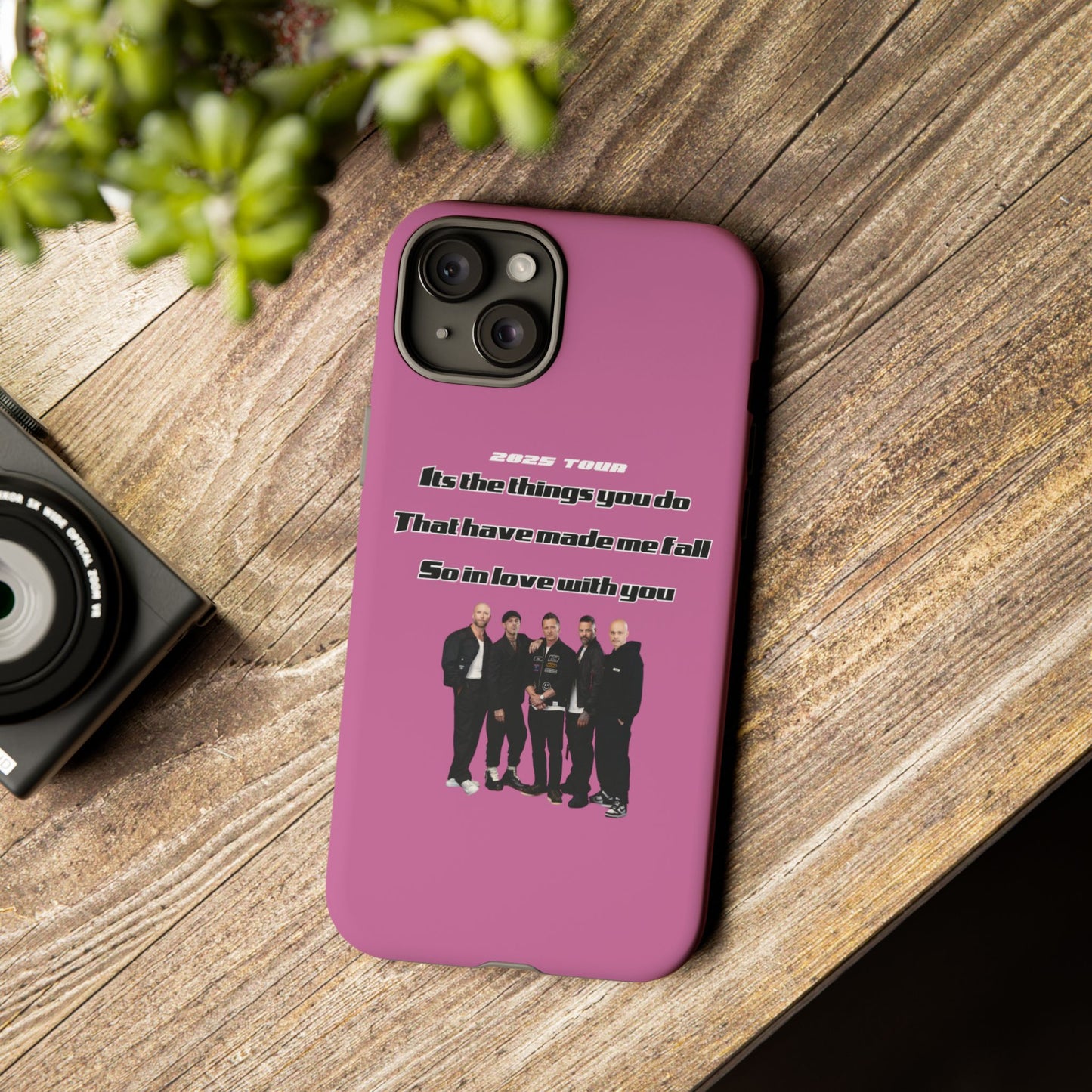Original Five Fan Tough Case - 2025 Tour Edition unofficial Five boyband 5ive merchandise