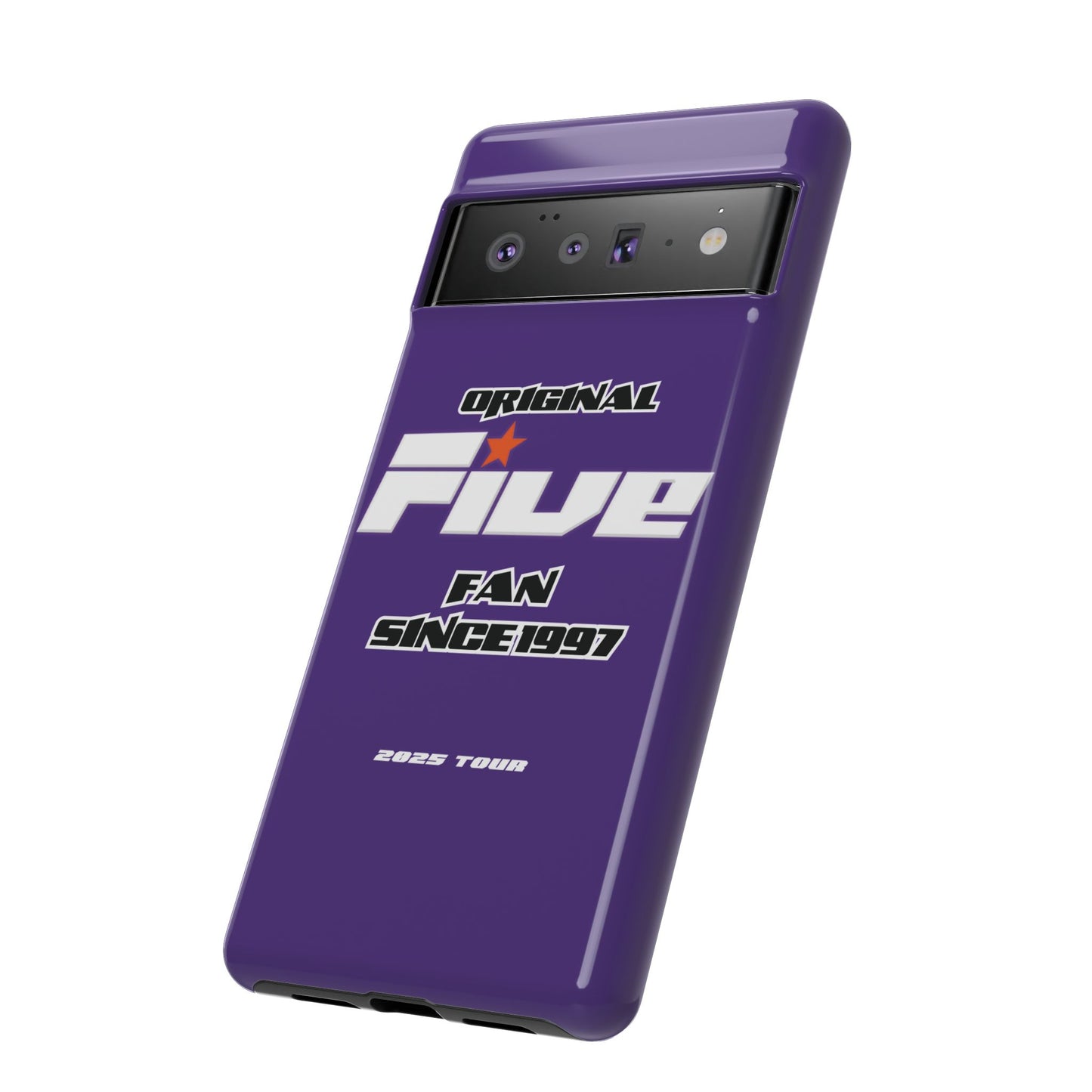 Original Five Fan Tough Case - 2025 Tour Edition unofficial Five boyband 5ive merchandise