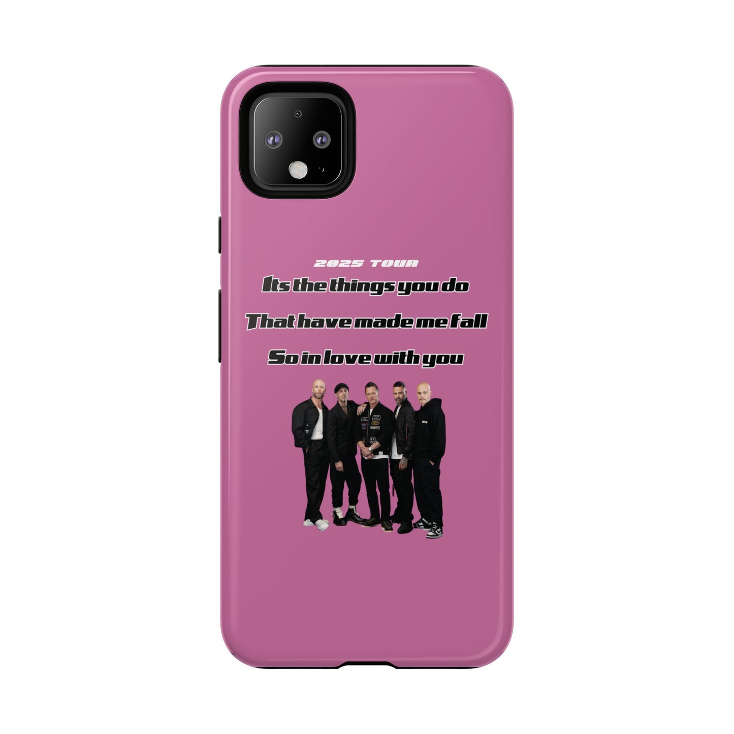 Original Five Fan Tough Case - 2025 Tour Edition unofficial Five boyband 5ive merchandise