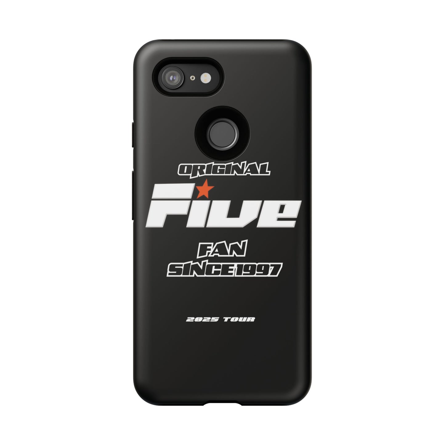 Original Five Fan Tough Case - 2025 Tour Edition unofficial Five boyband 5ive merchandise