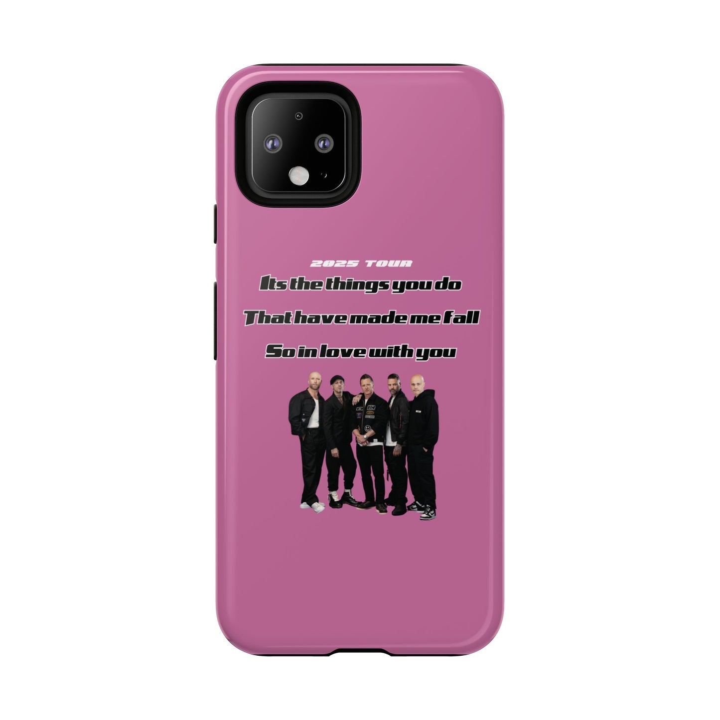 Original Five Fan Tough Case - 2025 Tour Edition unofficial Five boyband 5ive merchandise