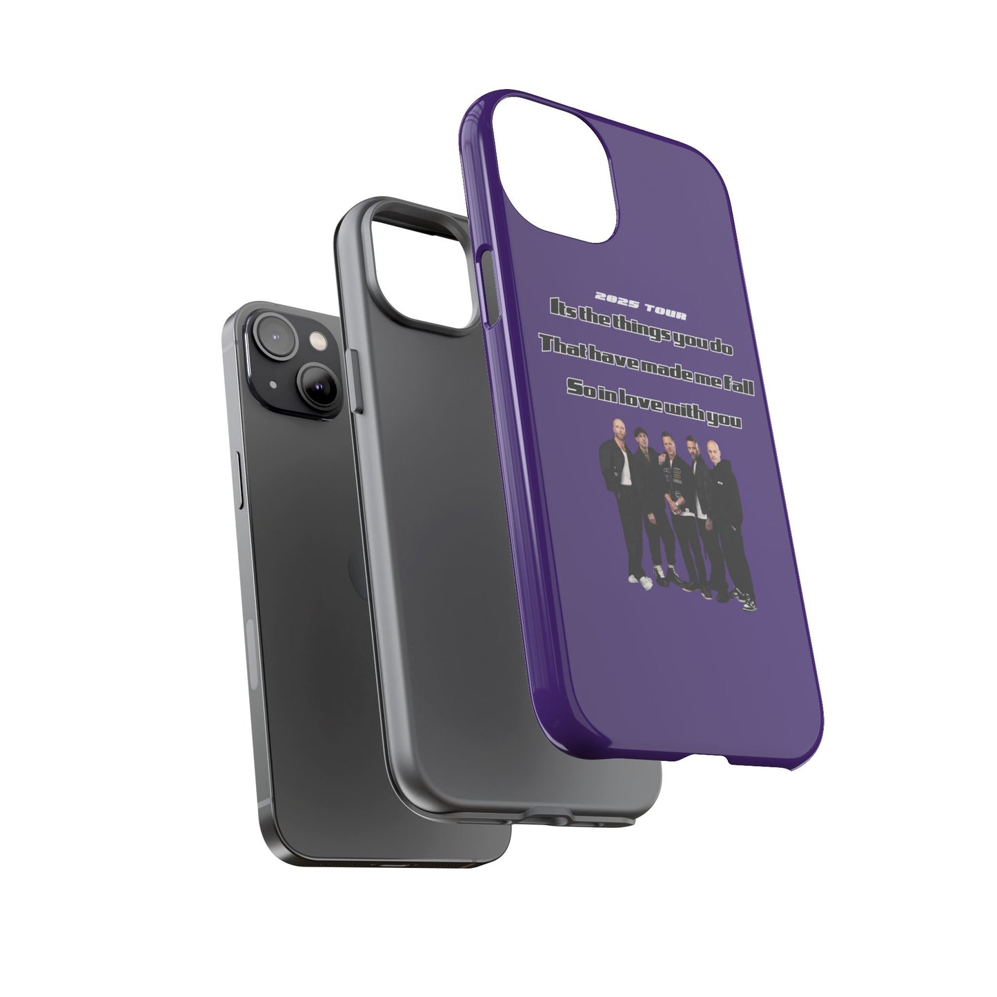 Original Five Fan Tough Case - 2025 Tour Edition unofficial Five boyband 5ive merchandise