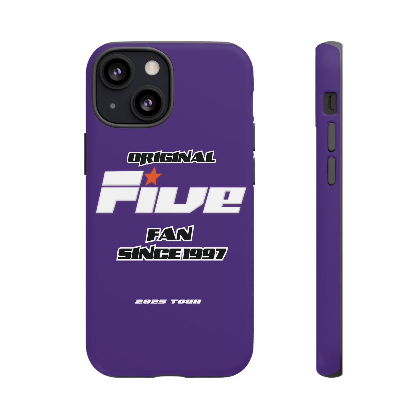 Original Five Fan Tough Case - 2025 Tour Edition unofficial Five boyband 5ive merchandise
