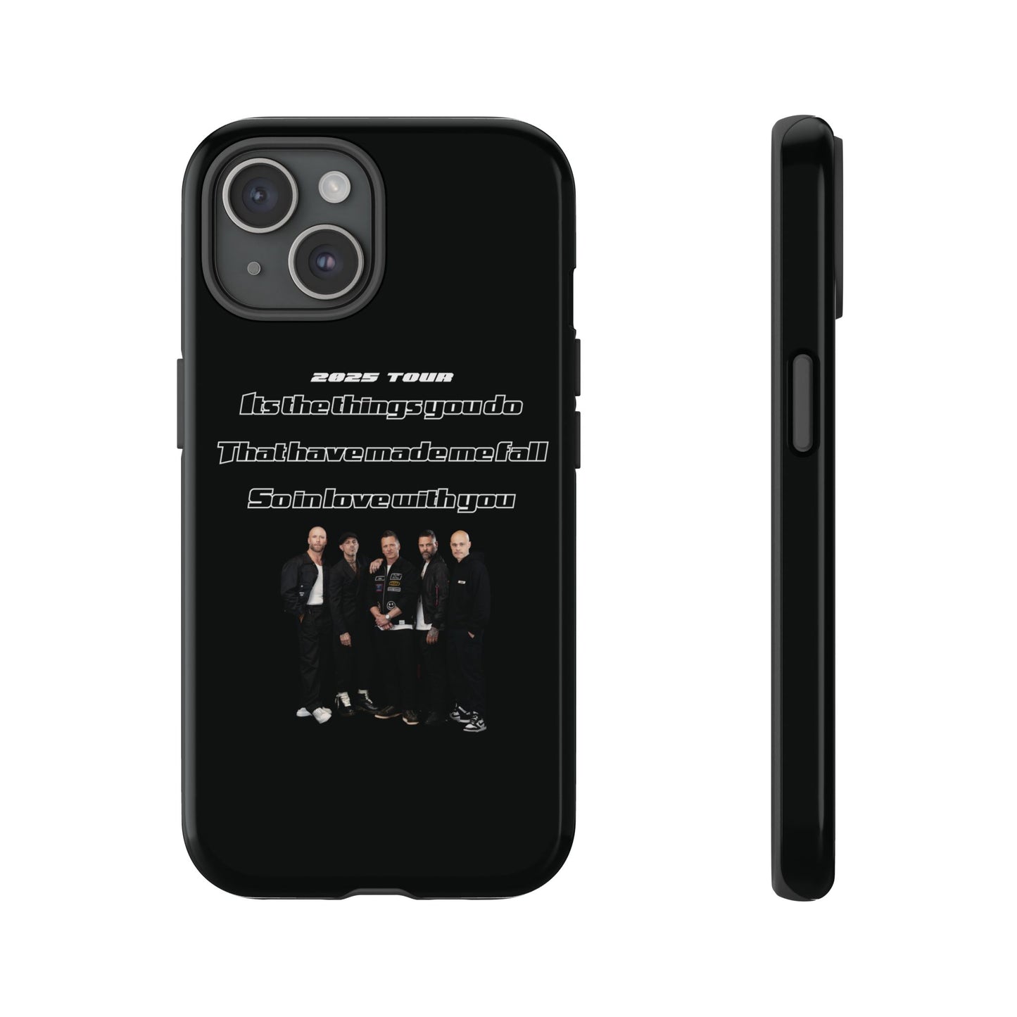 Original Five Fan Tough Case - 2025 Tour Edition unofficial Five boyband 5ive merchandise