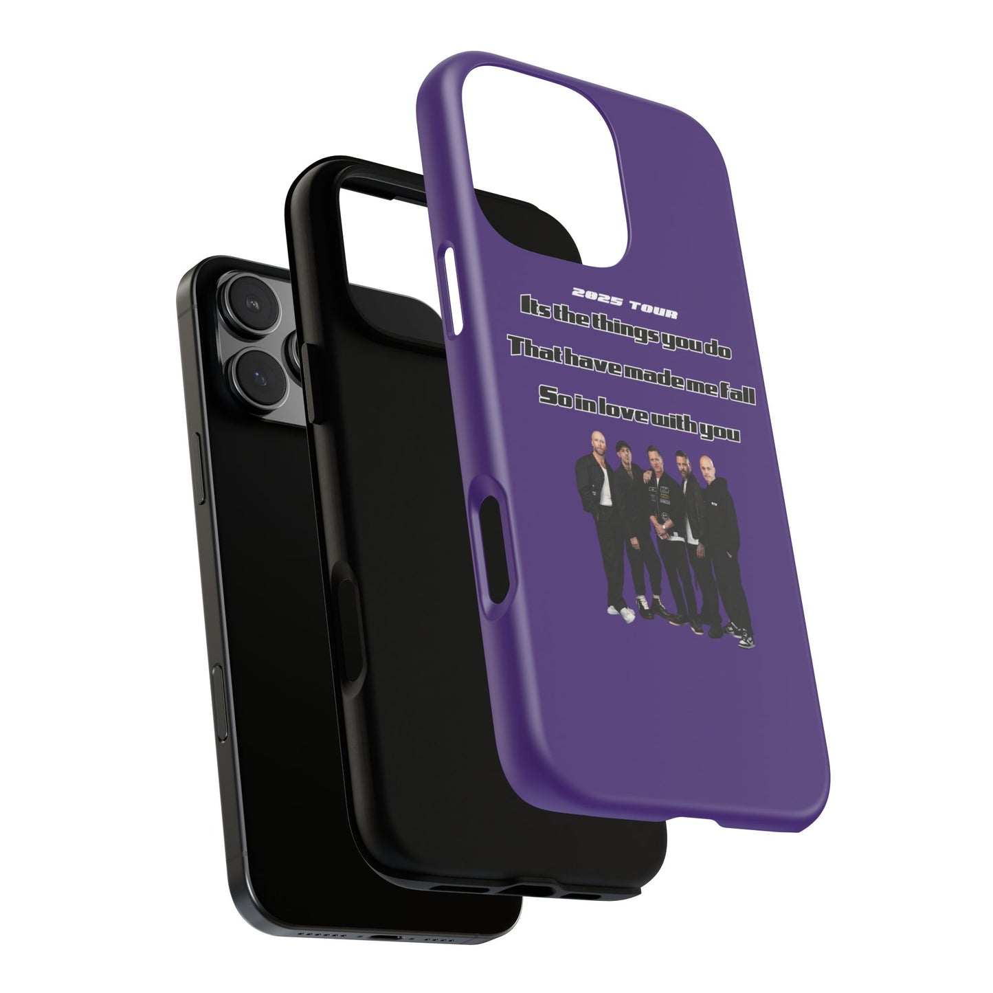 Original Five Fan Tough Case - 2025 Tour Edition unofficial Five boyband 5ive merchandise