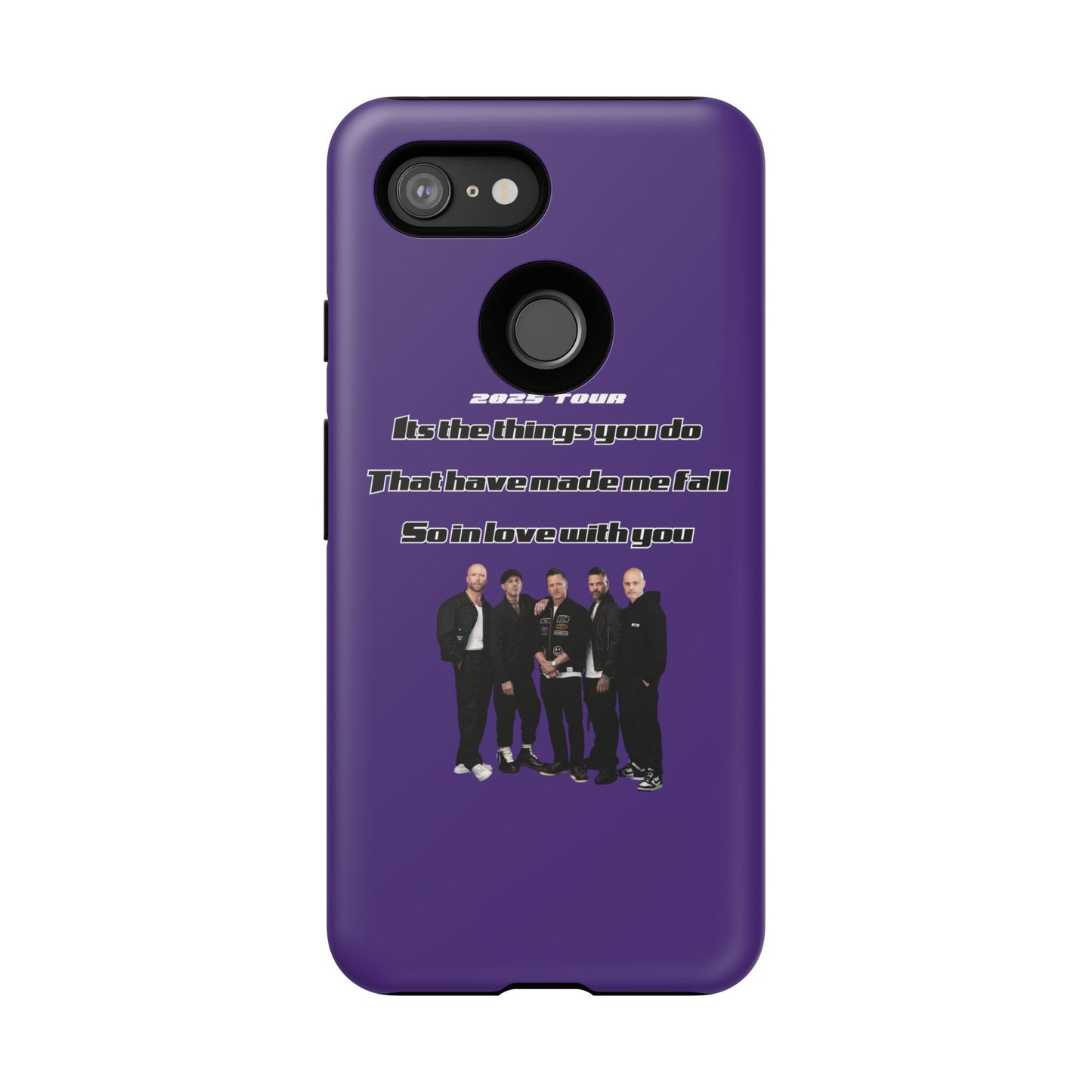 Original Five Fan Tough Case - 2025 Tour Edition unofficial Five boyband 5ive merchandise