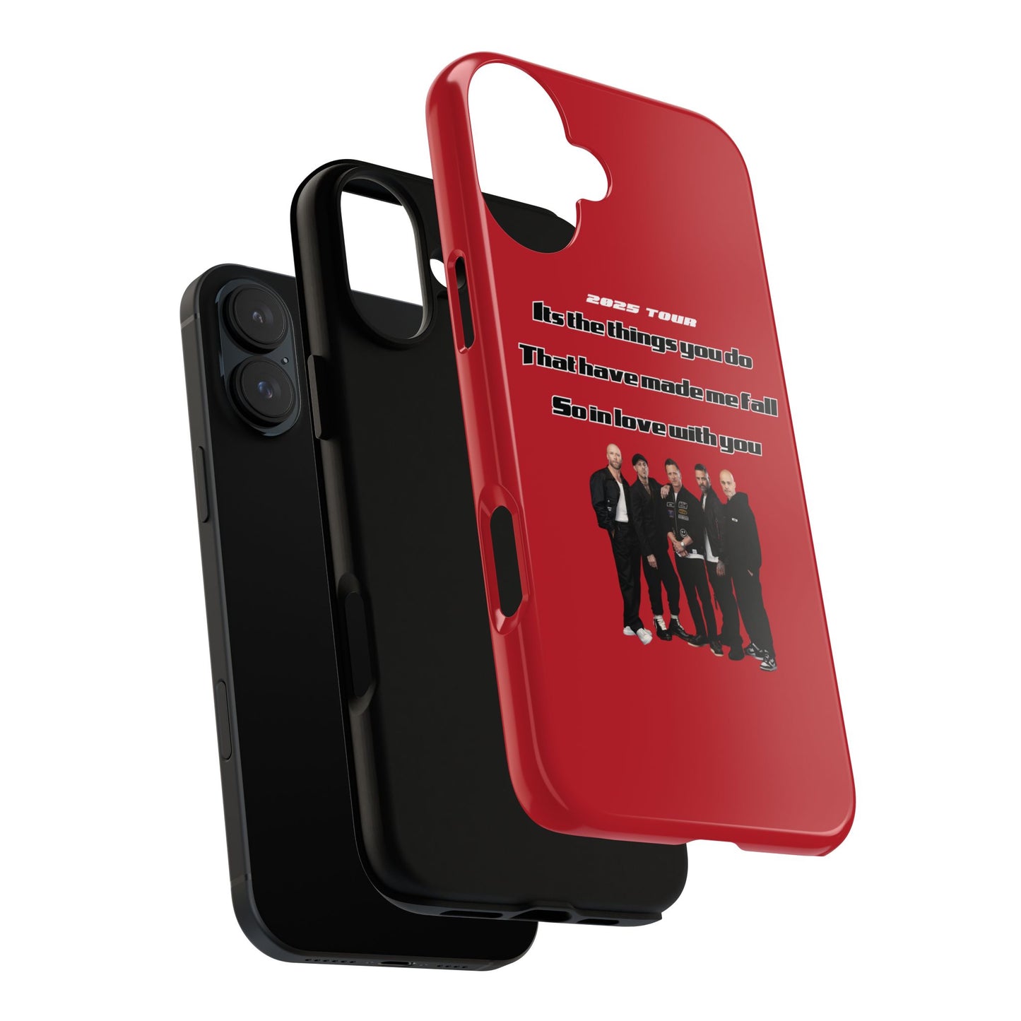 Original Five Fan Tough Case - 2025 Tour Edition unofficial Five boyband 5ive merchandise