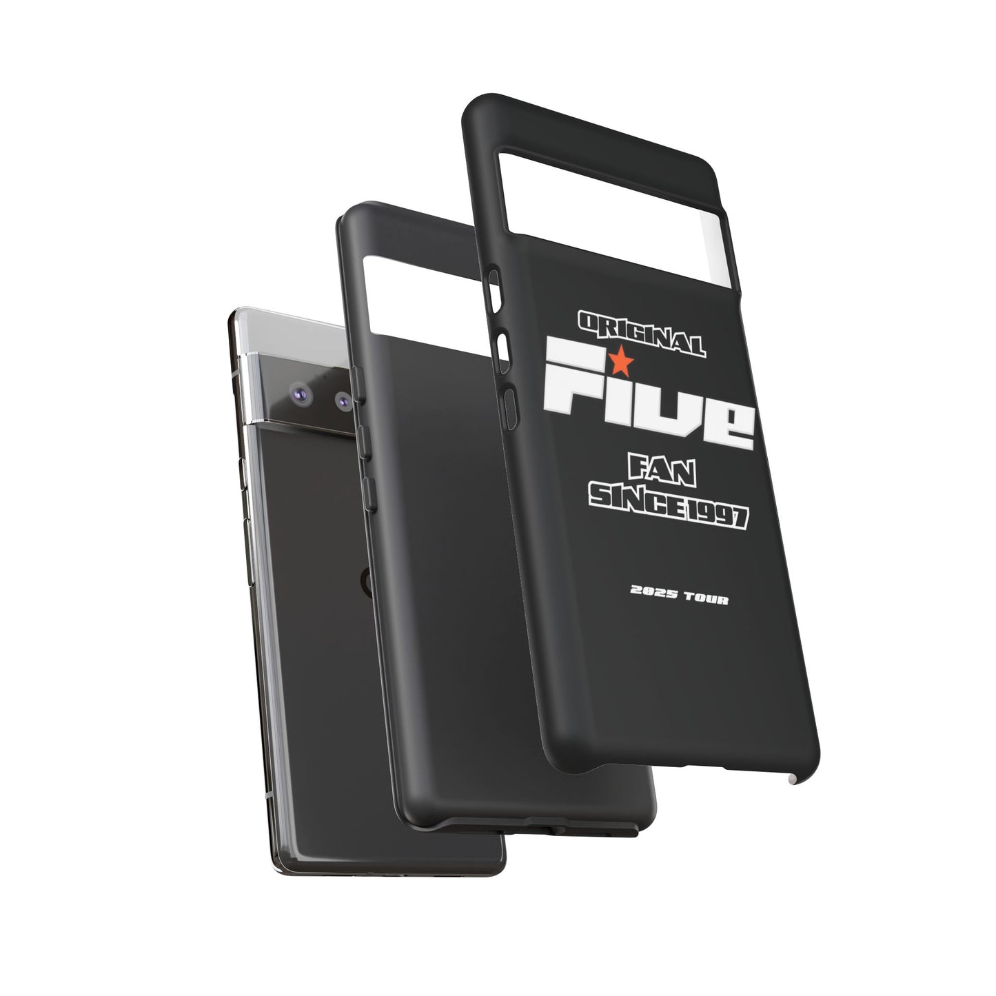 Original Five Fan Tough Case - 2025 Tour Edition unofficial Five boyband 5ive merchandise