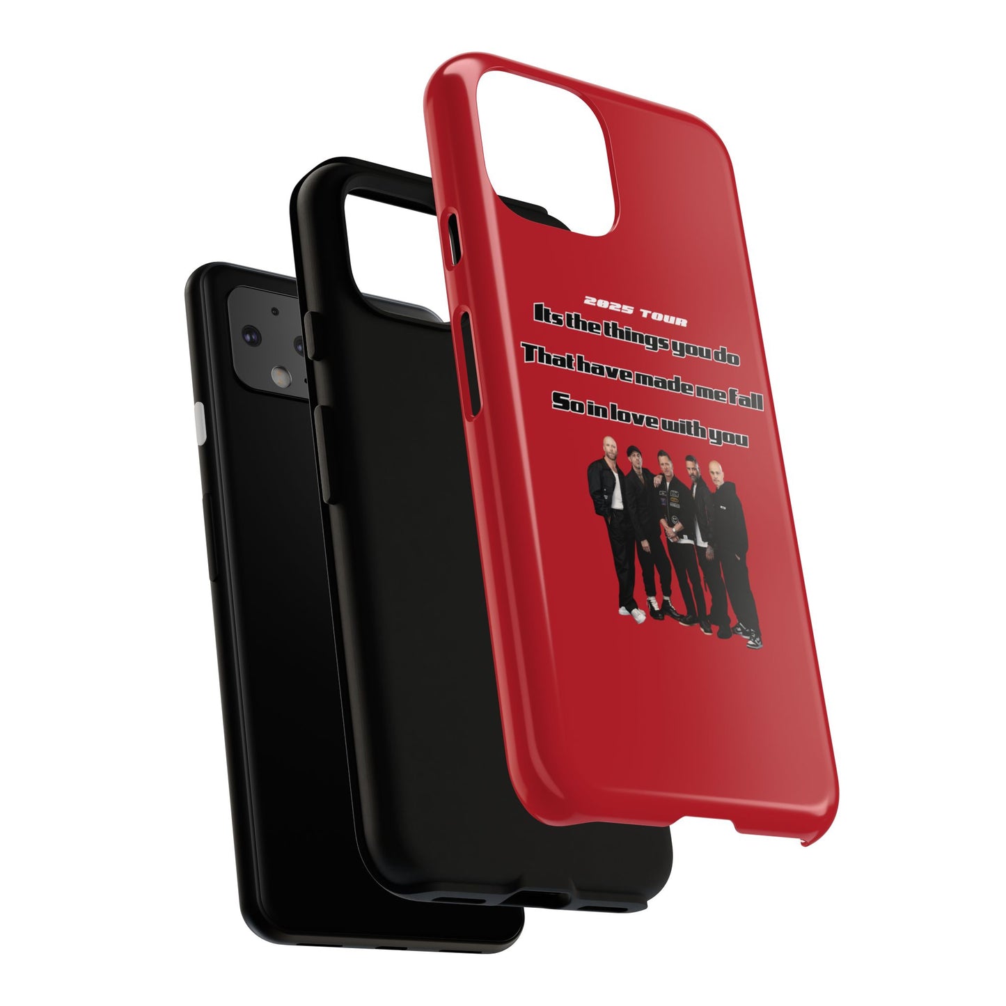 Original Five Fan Tough Case - 2025 Tour Edition unofficial Five boyband 5ive merchandise
