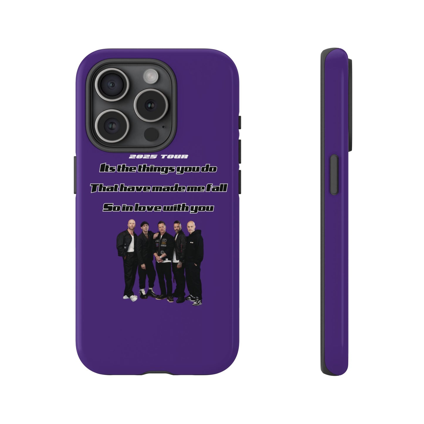 Original Five Fan Tough Case - 2025 Tour Edition unofficial Five boyband 5ive merchandise