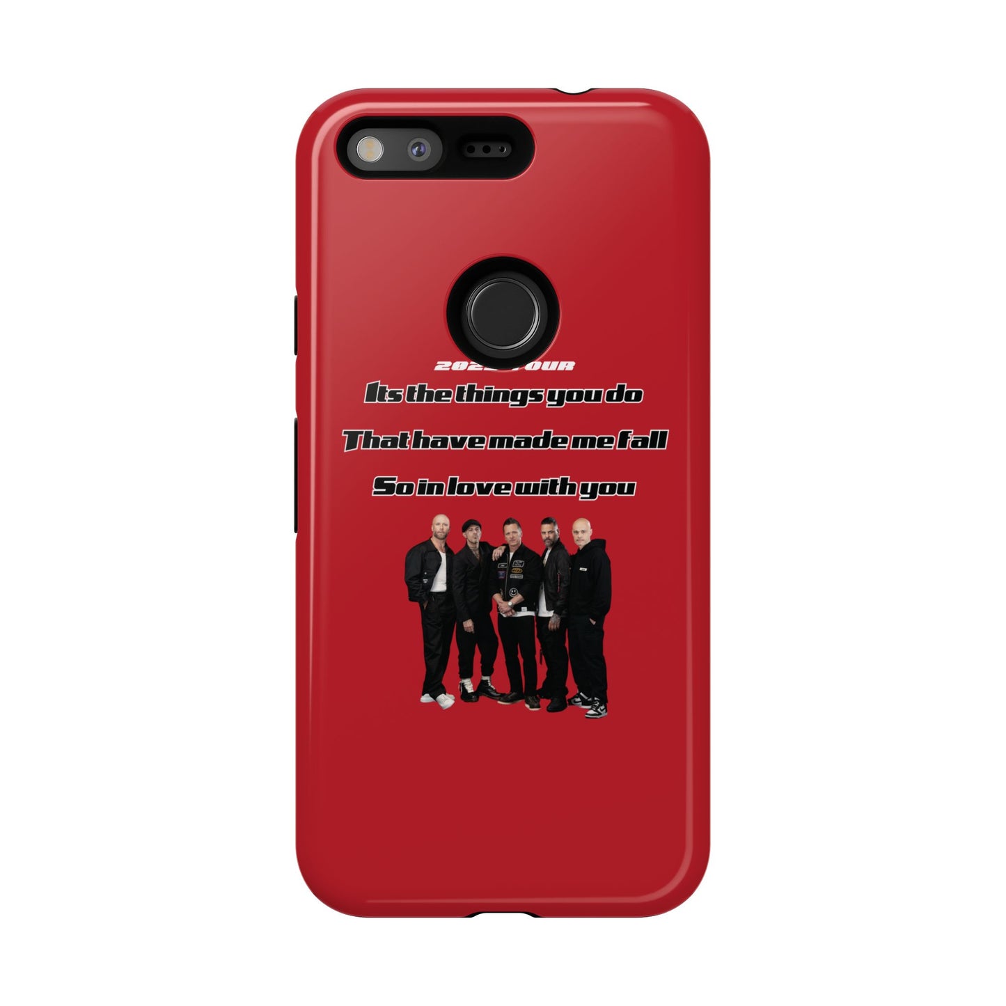 Original Five Fan Tough Case - 2025 Tour Edition unofficial Five boyband 5ive merchandise