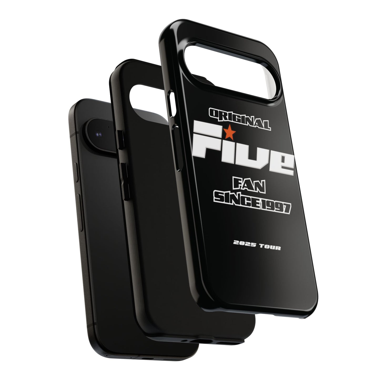 Original Five Fan Tough Case - 2025 Tour Edition unofficial Five boyband 5ive merchandise