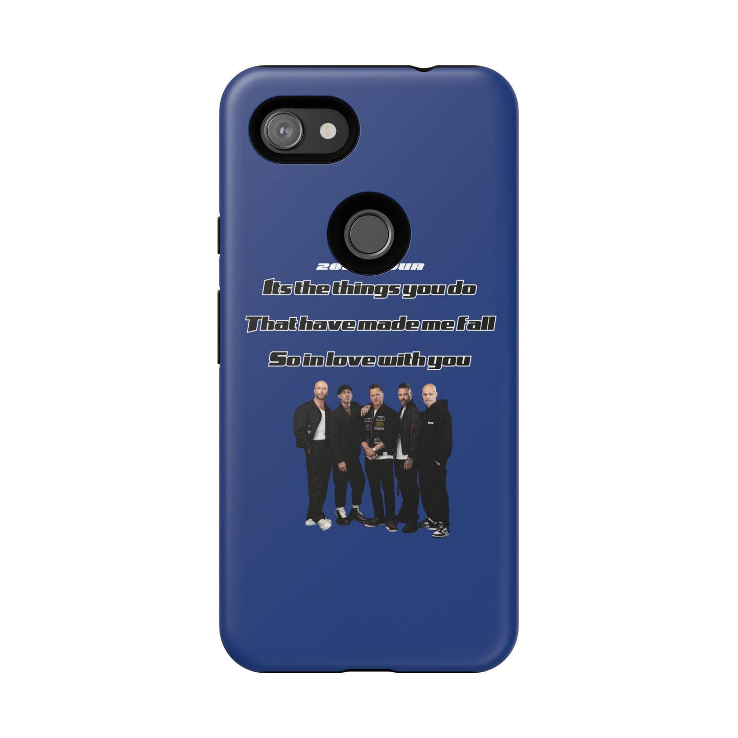 Original Five Fan Tough Case - 2025 Tour Edition unofficial Five boyband 5ive merchandise