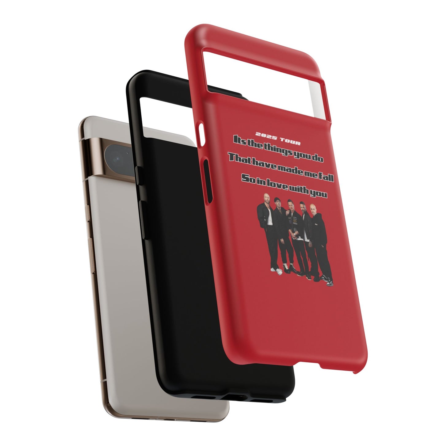 Original Five Fan Tough Case - 2025 Tour Edition unofficial Five boyband 5ive merchandise