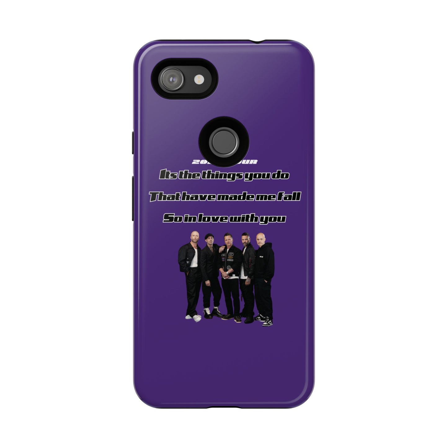 Original Five Fan Tough Case - 2025 Tour Edition unofficial Five boyband 5ive merchandise