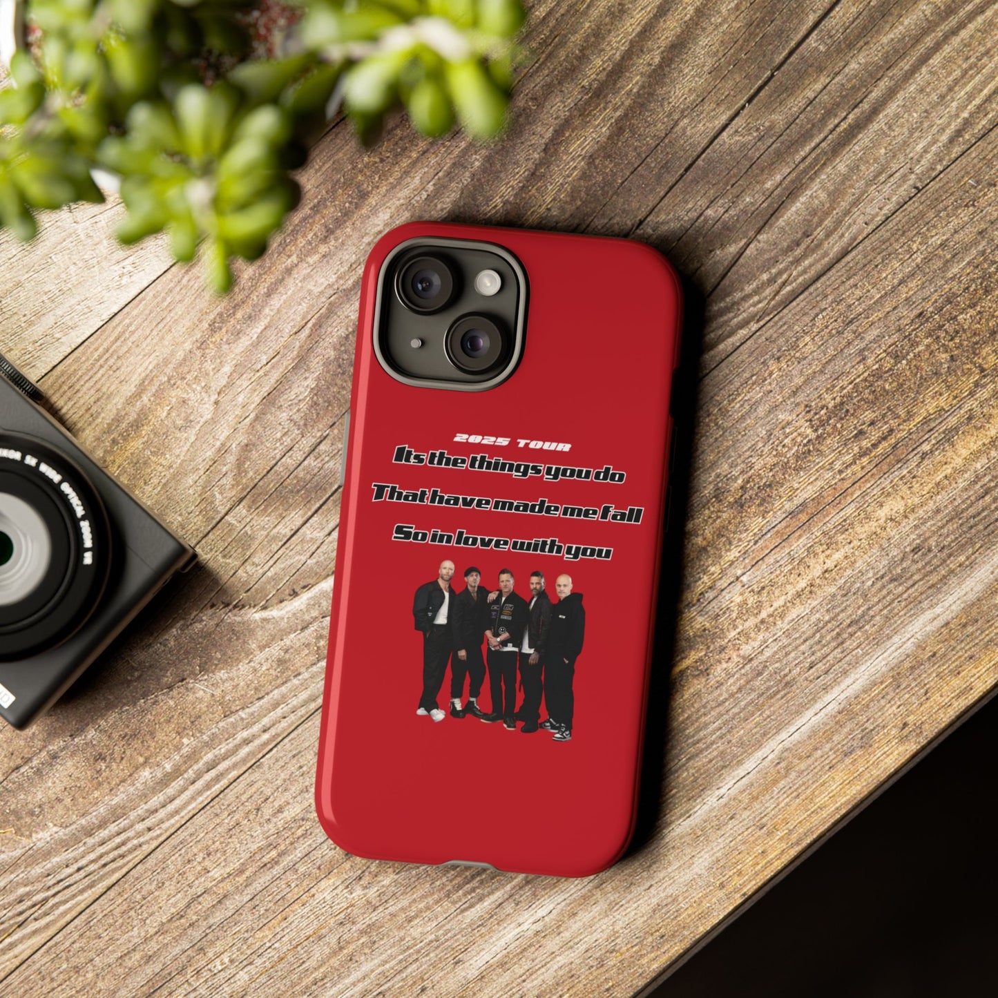 Original Five Fan Tough Case - 2025 Tour Edition unofficial Five boyband 5ive merchandise