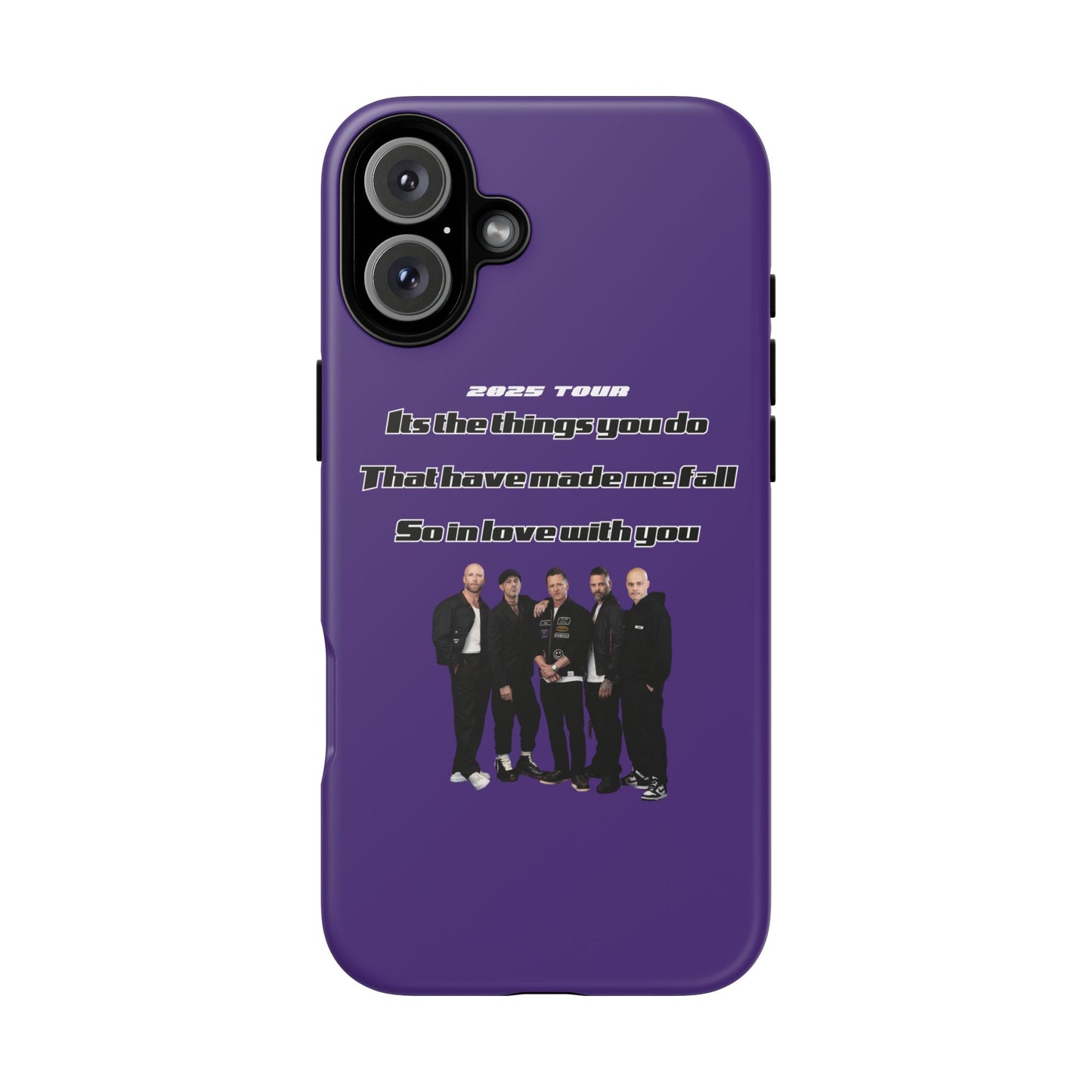 Original Five Fan Tough Case - 2025 Tour Edition unofficial Five boyband 5ive merchandise