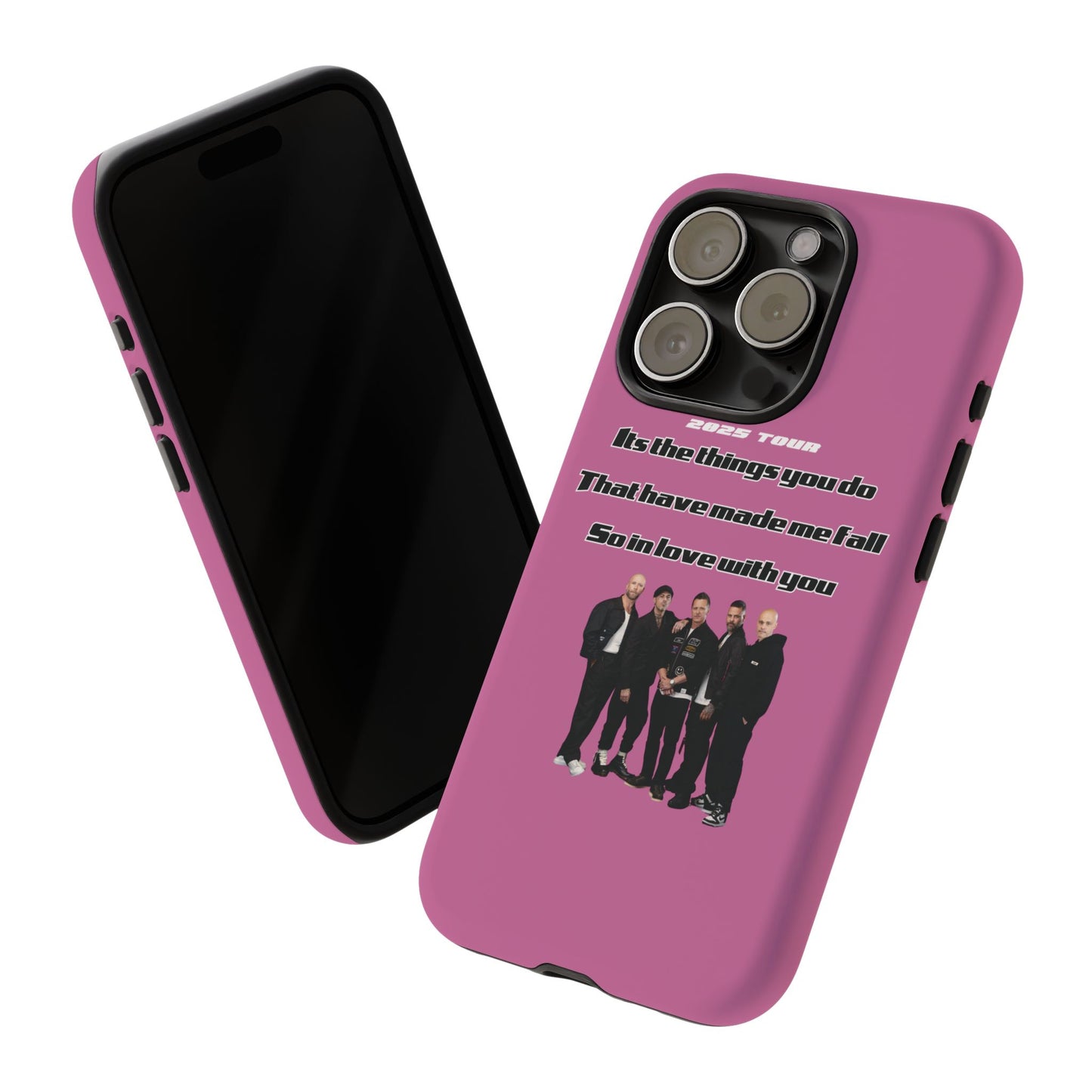 Original Five Fan Tough Case - 2025 Tour Edition unofficial Five boyband 5ive merchandise