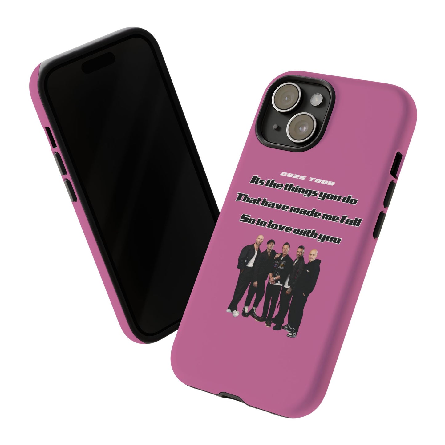 Original Five Fan Tough Case - 2025 Tour Edition unofficial Five boyband 5ive merchandise