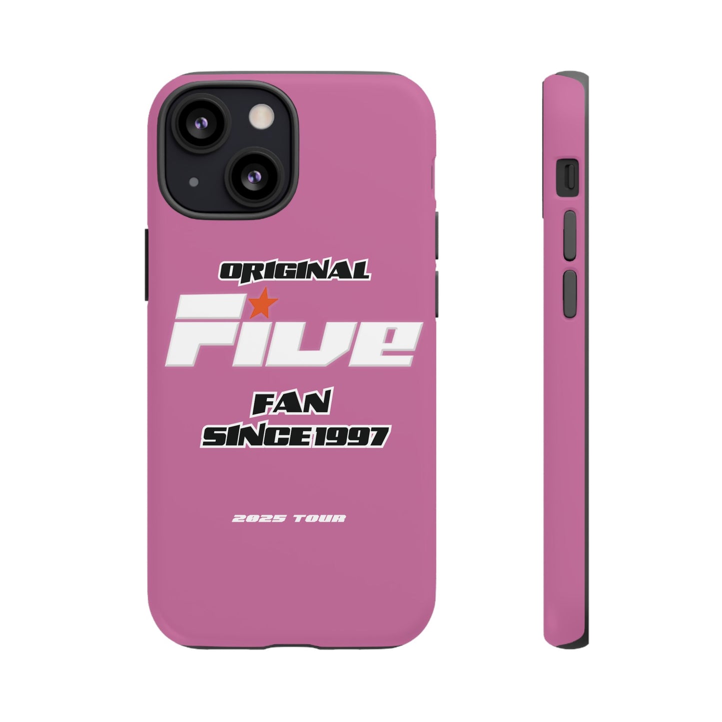 Original Five Fan Tough Case - 2025 Tour Edition unofficial Five boyband 5ive merchandise