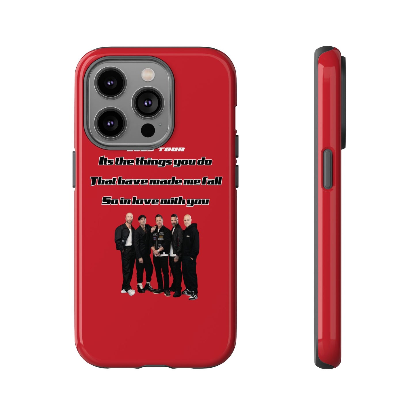 Original Five Fan Tough Case - 2025 Tour Edition unofficial Five boyband 5ive merchandise