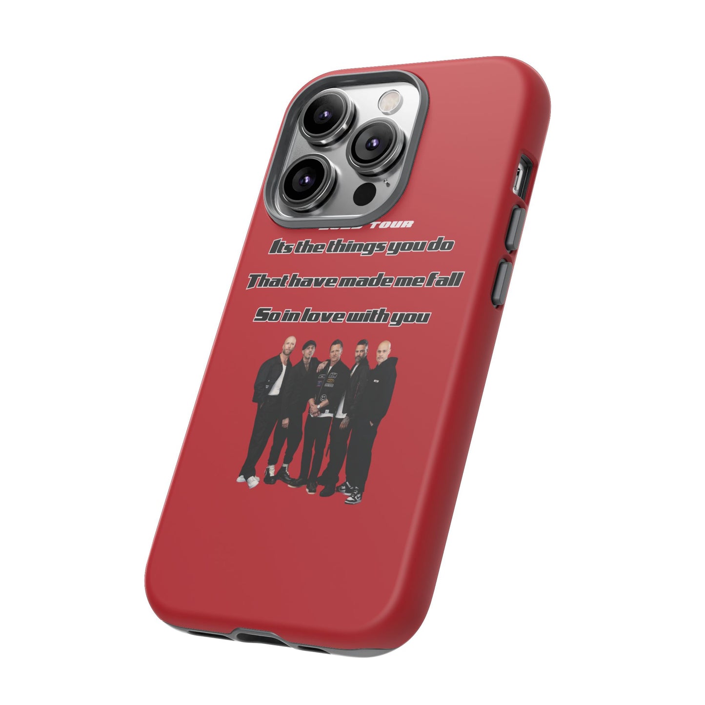 Original Five Fan Tough Case - 2025 Tour Edition unofficial Five boyband 5ive merchandise