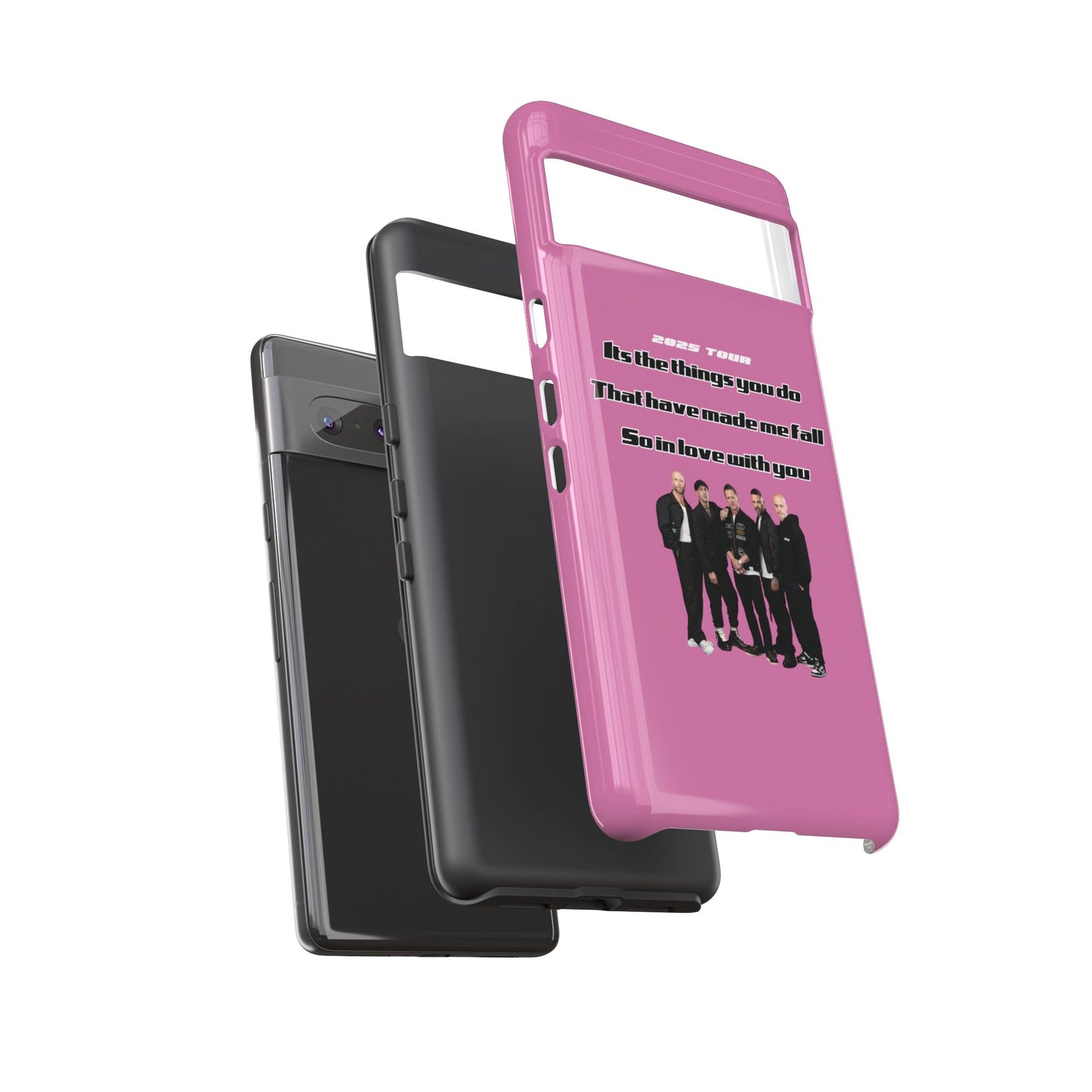 Original Five Fan Tough Case - 2025 Tour Edition unofficial Five boyband 5ive merchandise