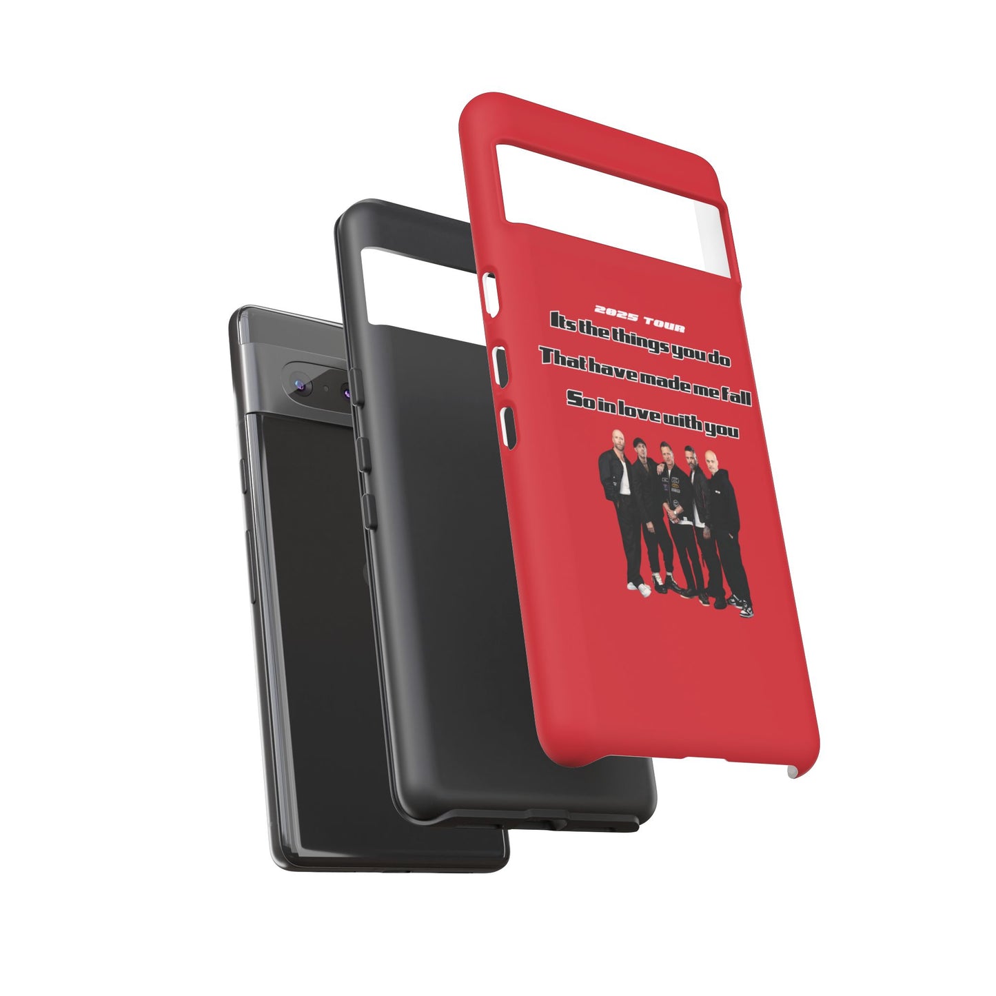 Original Five Fan Tough Case - 2025 Tour Edition unofficial Five boyband 5ive merchandise